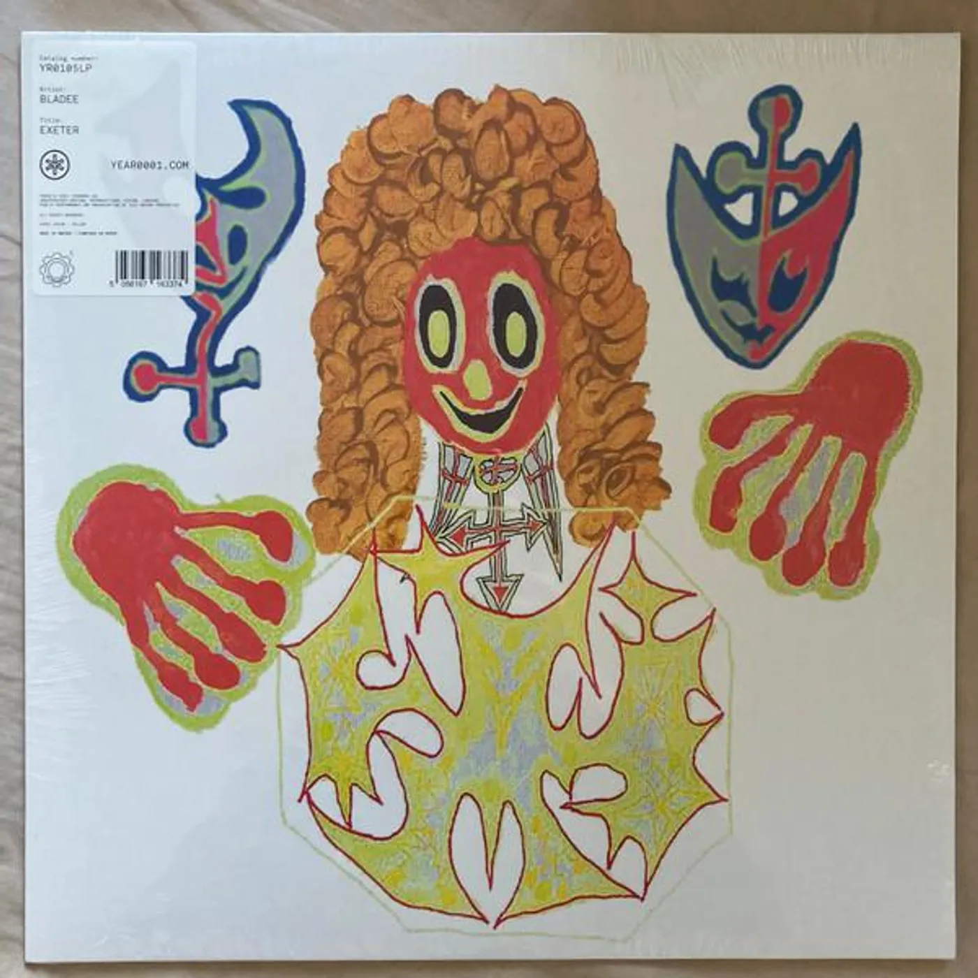 Bladee EXETER (YELLOW VINYL) Vinyl Record
