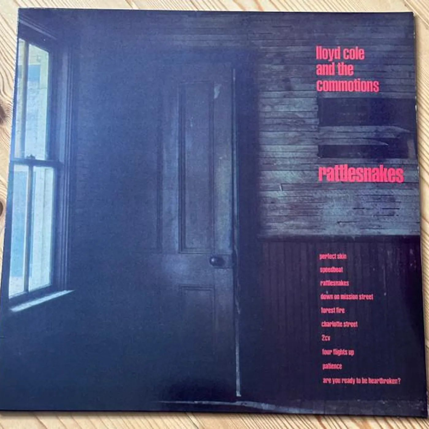 Lloyd Cole and the Commotions RATTLESNAKES Vinyl Record