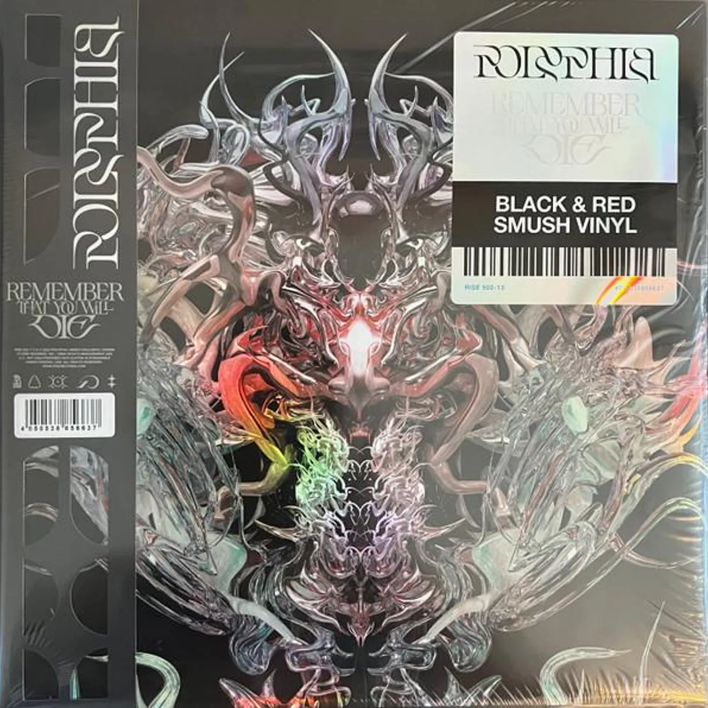 Polyphia Remember That You Will Die (Black & Red Smush) Vinyl Record