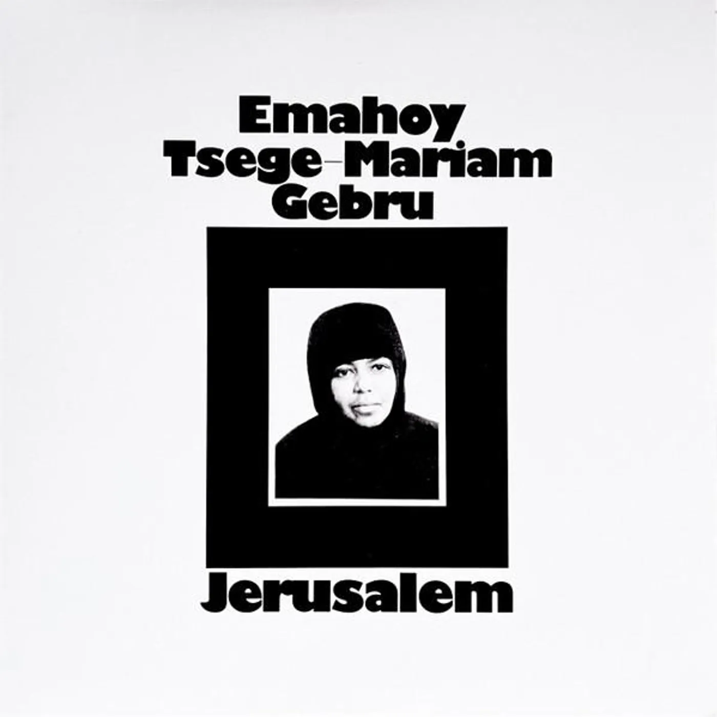 Emahoy Tsege Mariam Gebru Jerusalem Vinyl Record