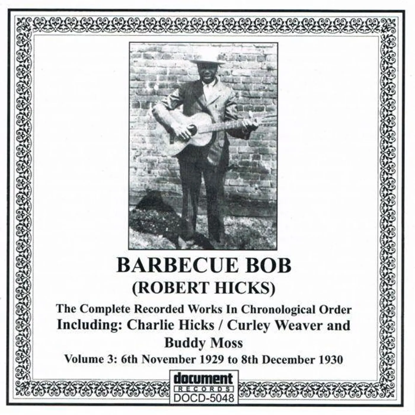 Barbecue Bob VOL 3 1929 - 1930 CD