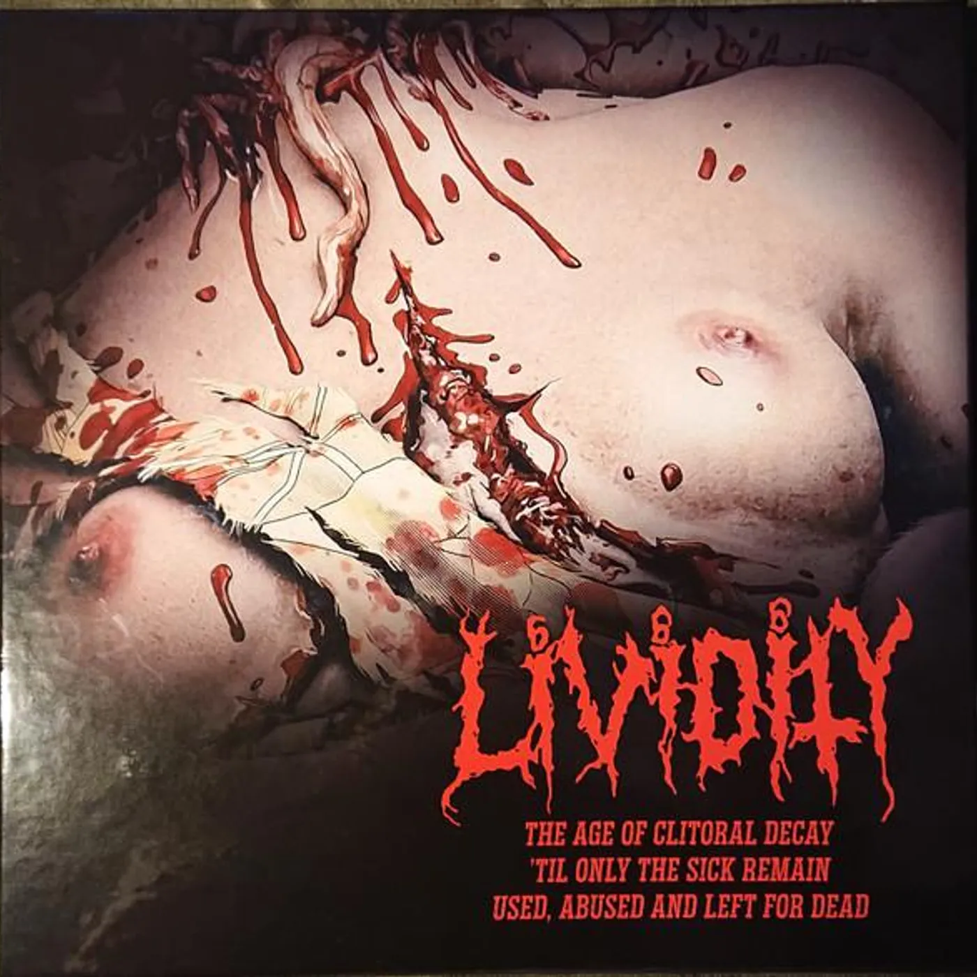 Lividity USED, ABUSED AND LEFT FOR DEAD Vinyl Record