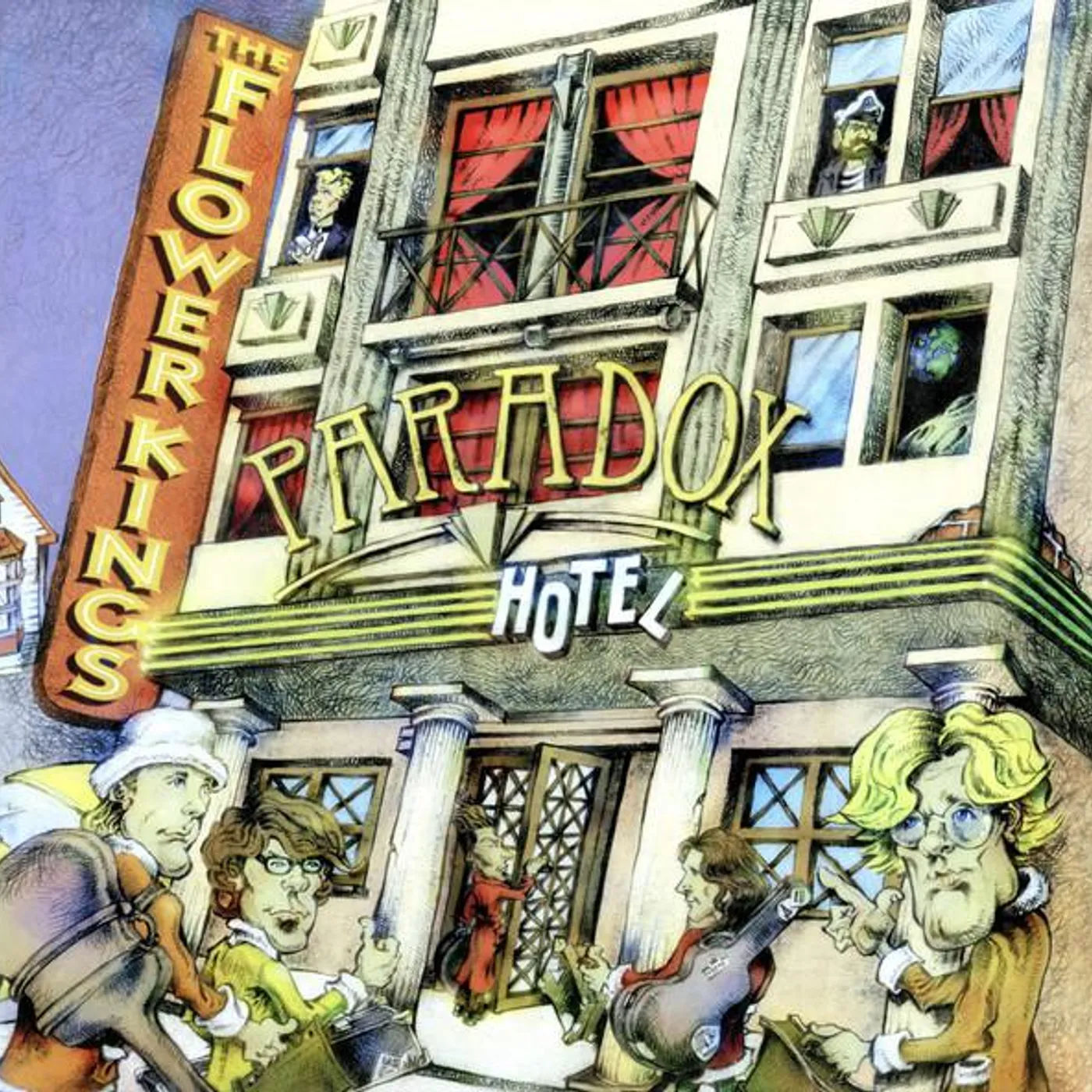 The Flower Kings PARADOX HOTEL Vinyl Record