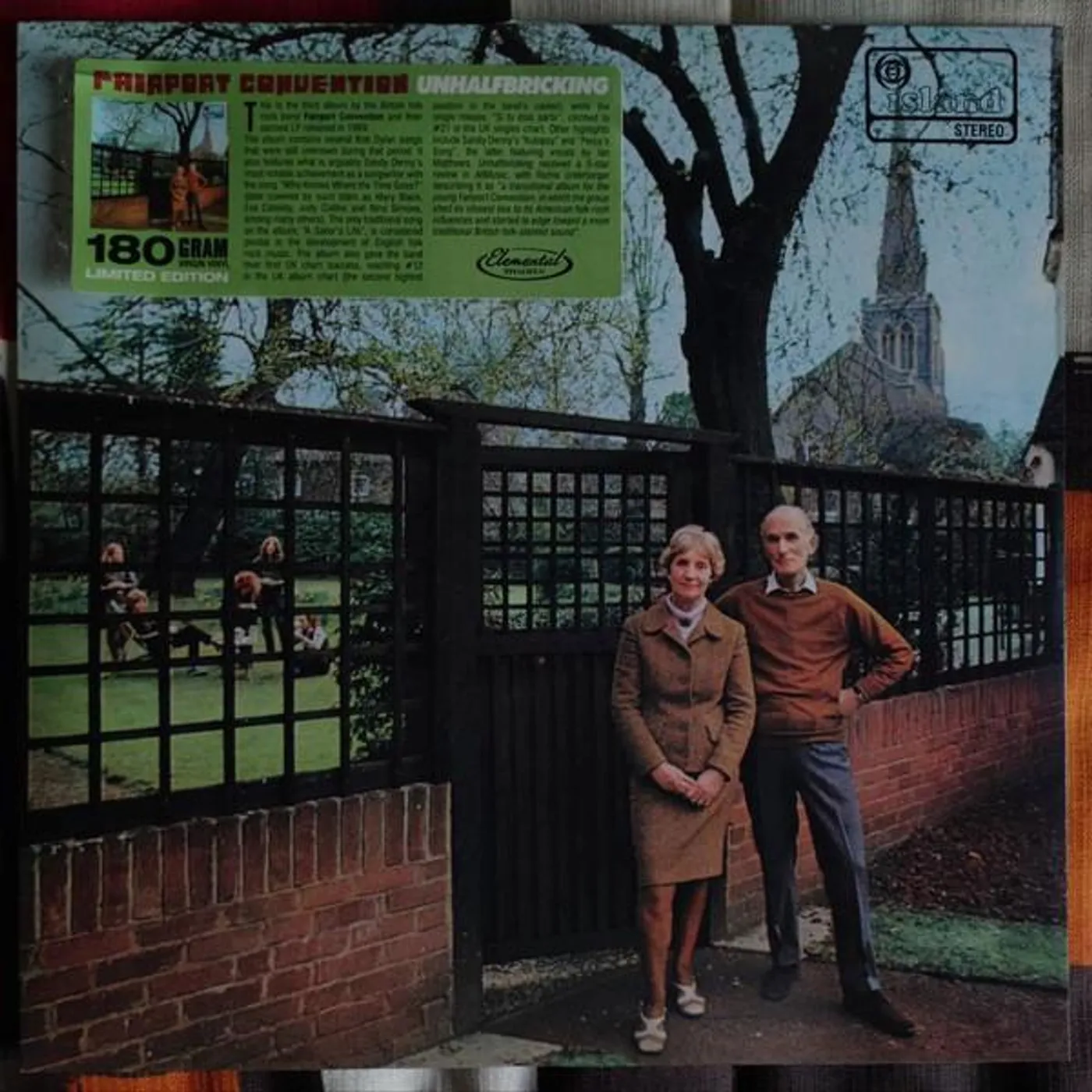 Fairport Convention Unhalfbricking Vinyl Record