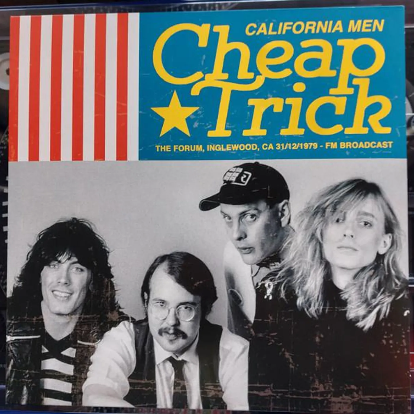 Cheap Trick CALIFORNIA MEN (COLOR VINYL) Vinyl Record