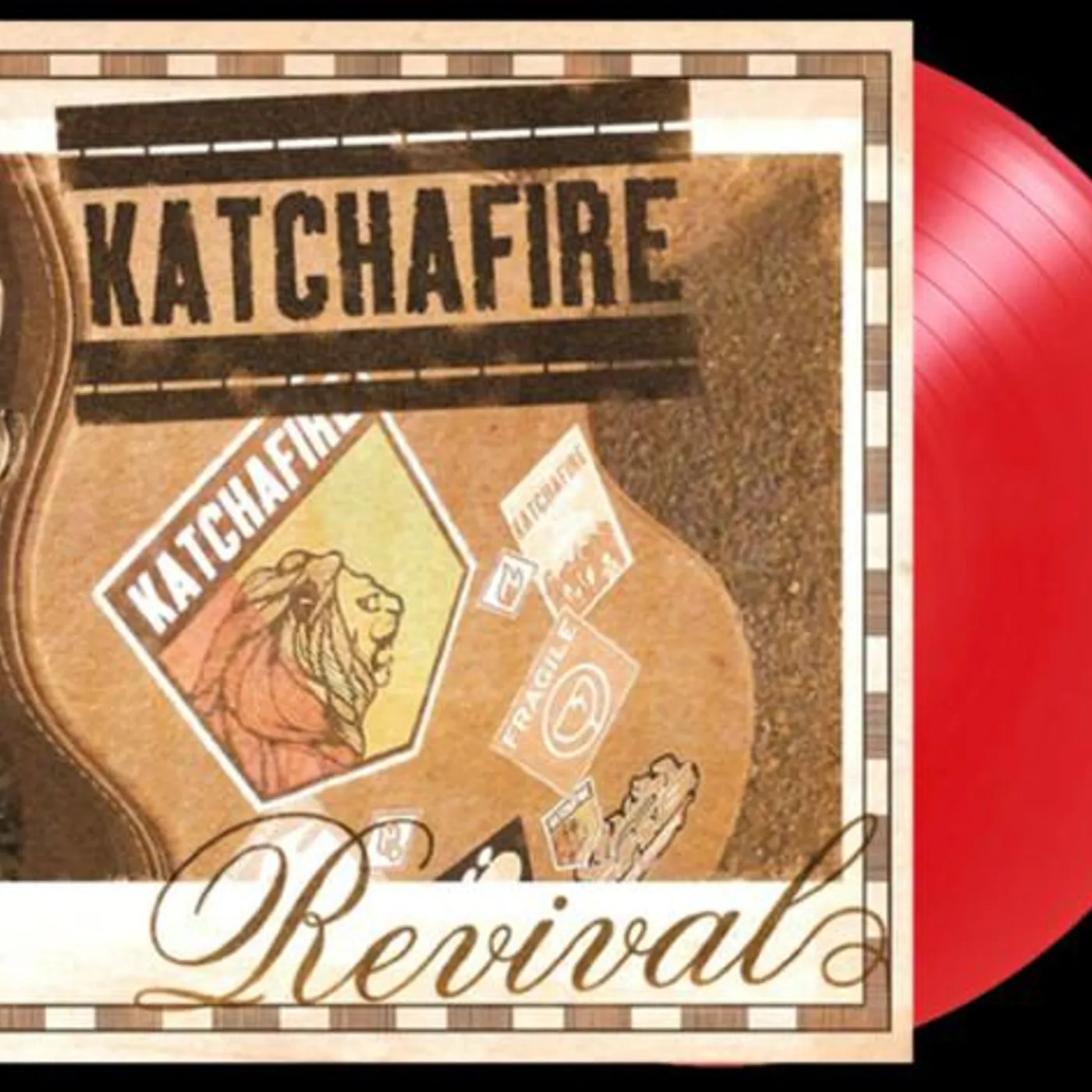 Katchafire REVIVAL (RED VINYL) Vinyl Record