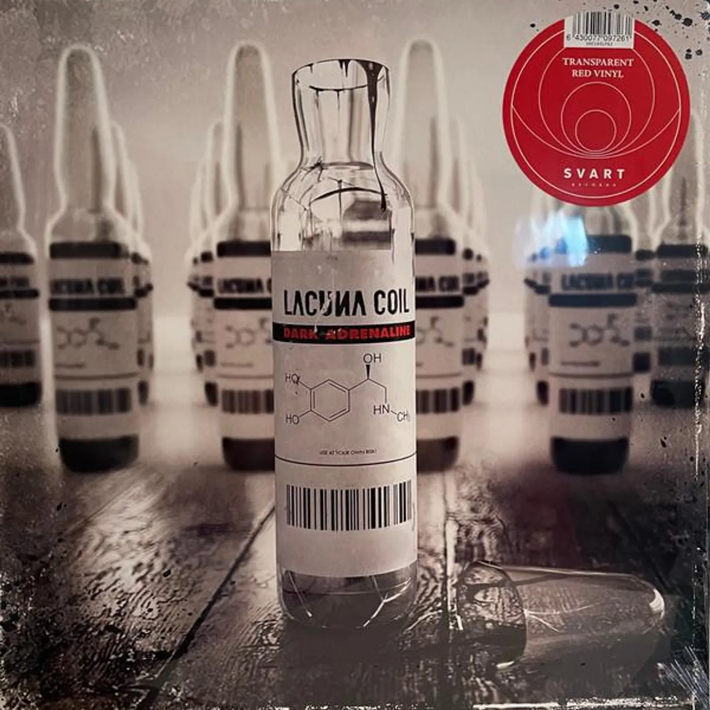 Lacuna Coil DARK ADRENALINE (RED VINYL) Vinyl Record