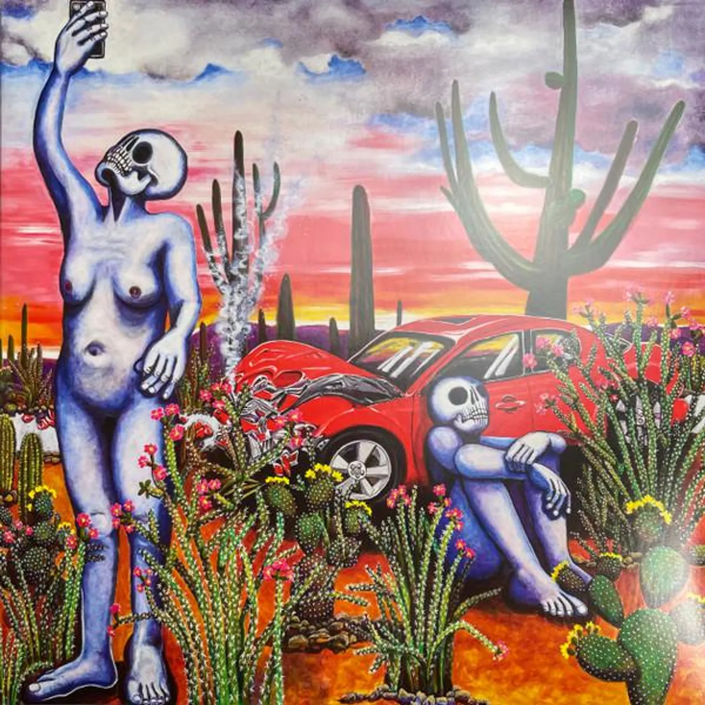 Indigo De Souza ALL OF THIS WILL END (CRIMSON SUNDOWN RED VINYL) Vinyl Record