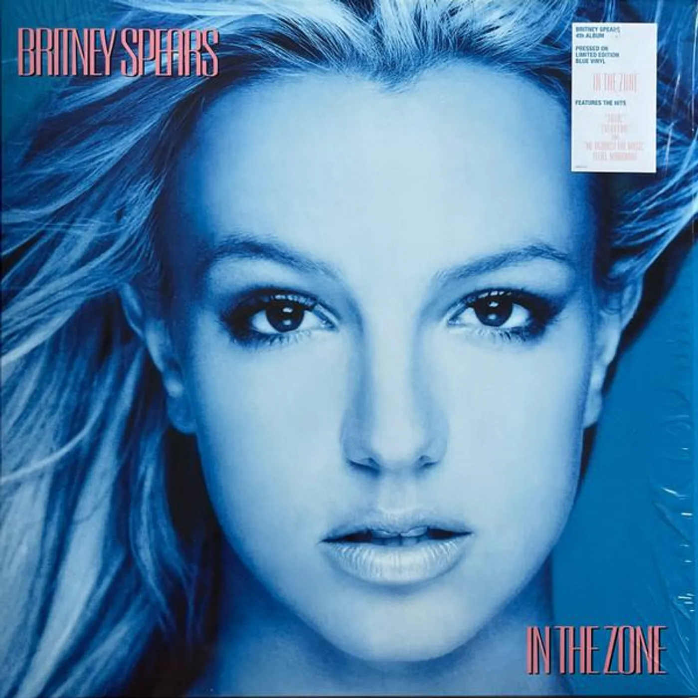 Britney Spears IN THE ZONE (BLUE VINYL/IMPORT) Vinyl Record
