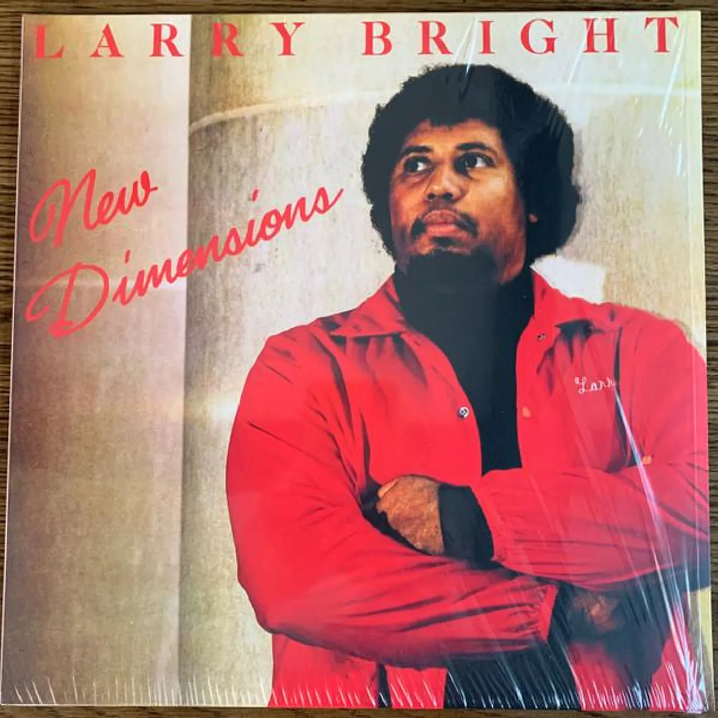 Larry Bright NEW DIMENSIONS Vinyl Record