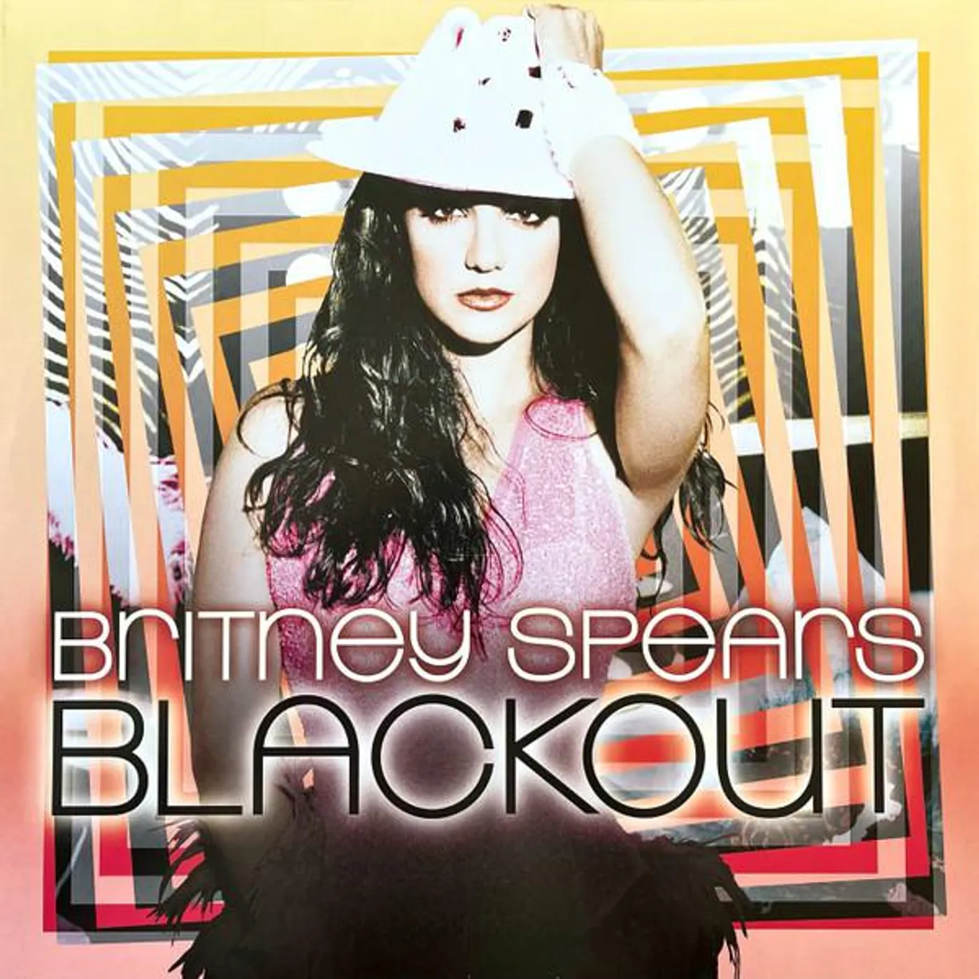 Britney Spears BLACKOUT (ORANGE VINYL/IMPORT) Vinyl Record