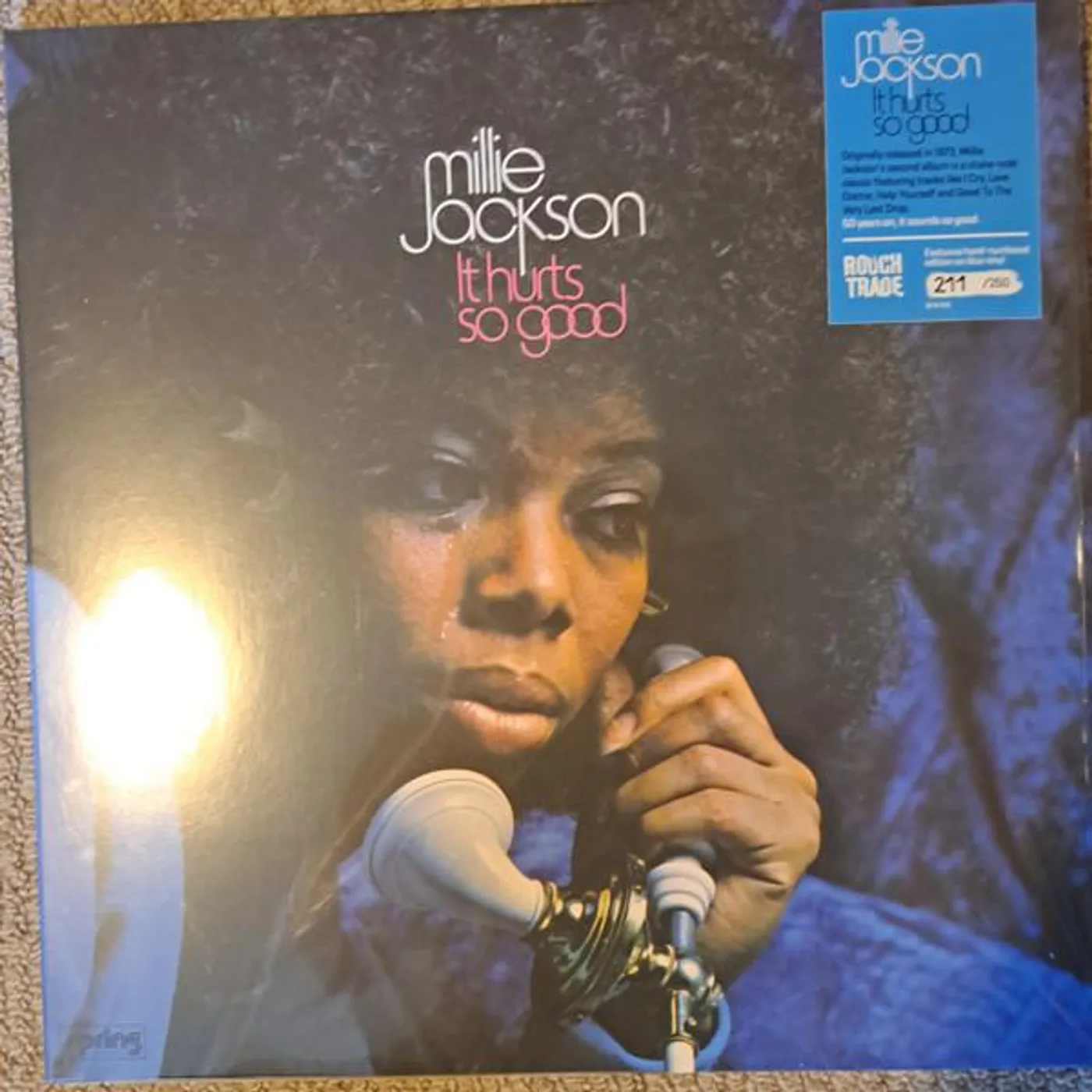 Millie Jackson IT HURTS SO GOOD Vinyl Record