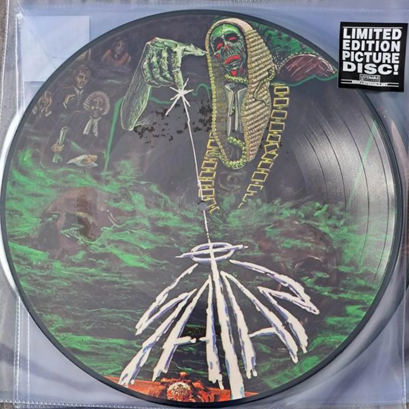 Satan COURT IN THE ACT (PICTURE DISC) Vinyl Record
