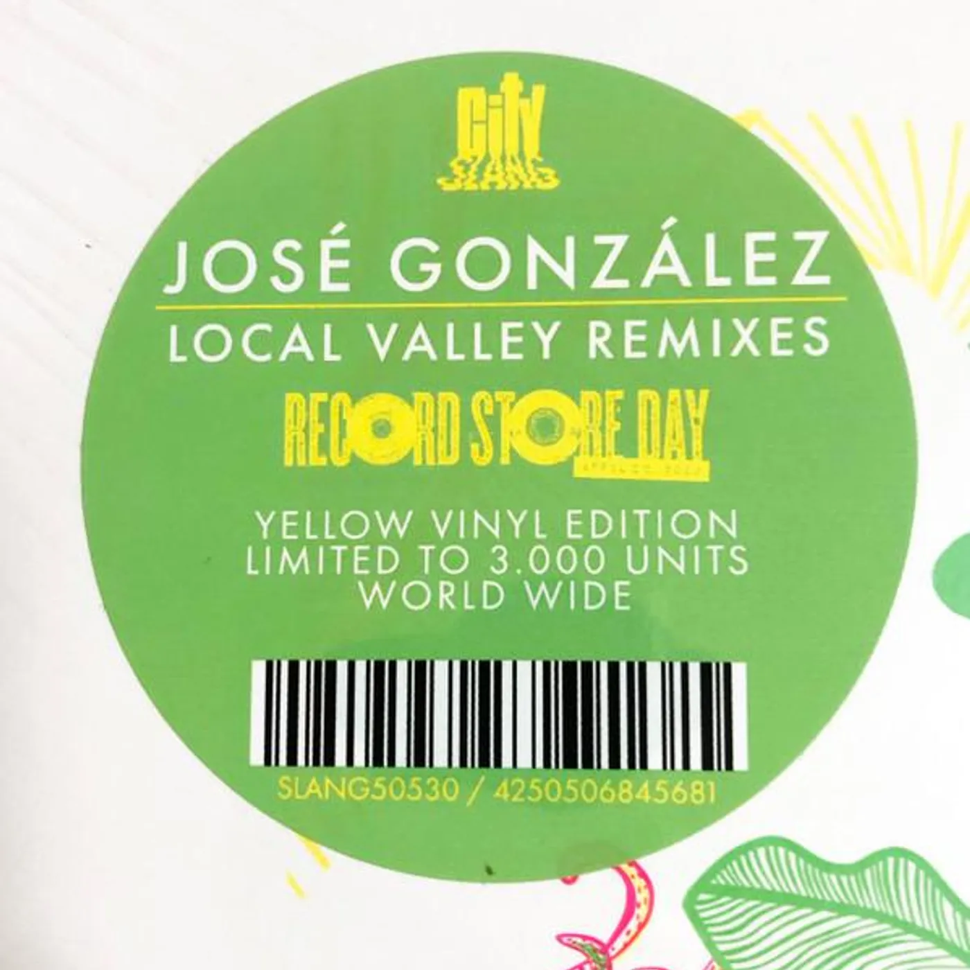 José González LOCAL VALLEY REMIXES Vinyl Record