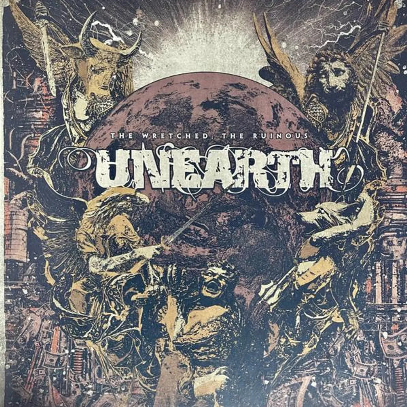 Unearth WRETCHED; THE RUINOUS Vinyl Record