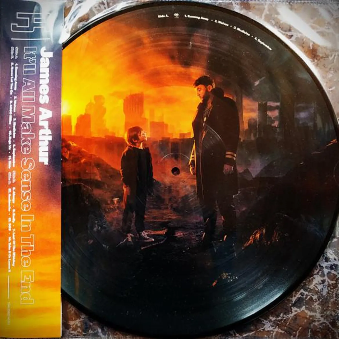 James Arthur IT'LL ALL MAKE SENSE IN THE END Vinyl Record