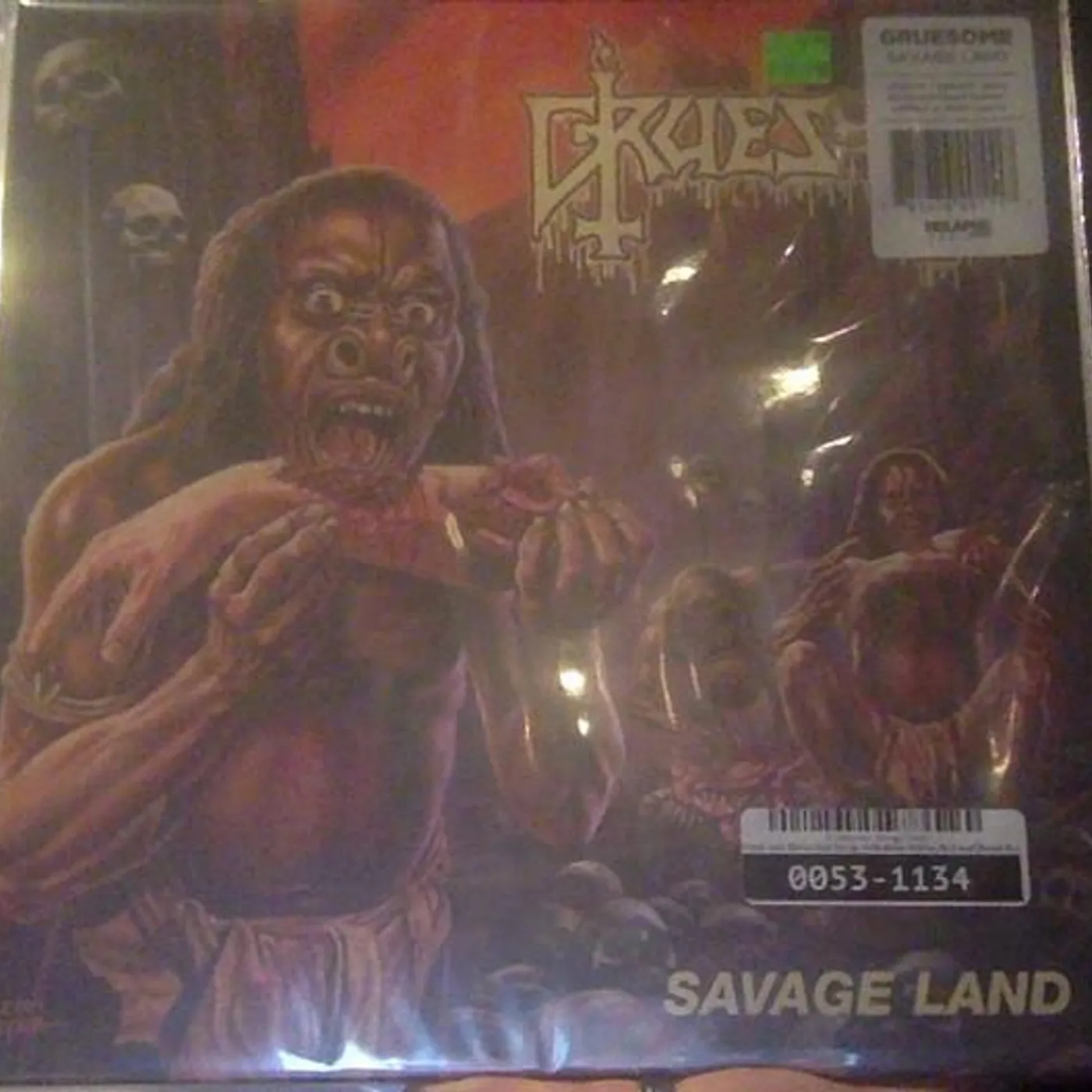Gruesome SAVAGE LAND Vinyl Record