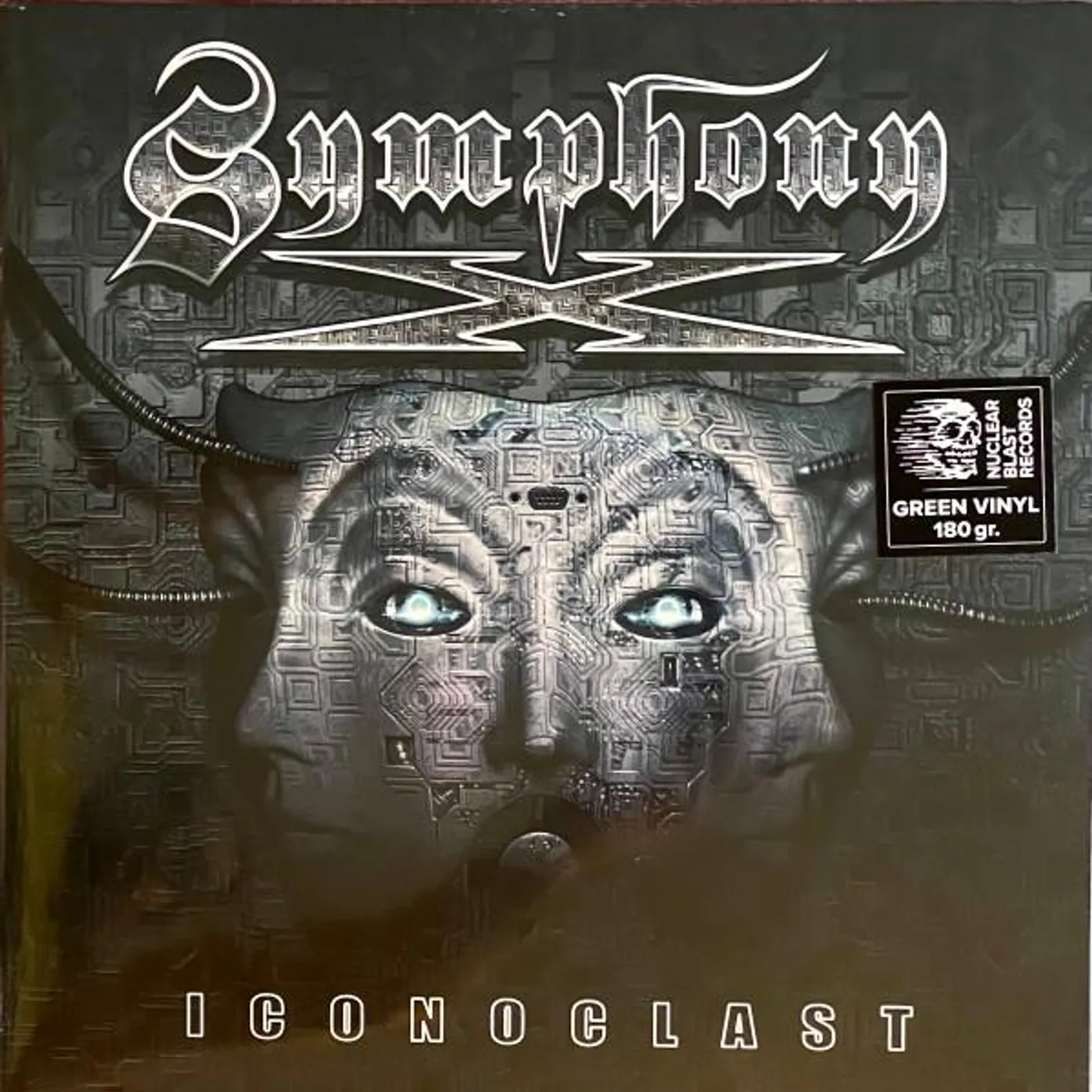 Symphony X ICONOCLAST (GREEN VINYL/2LP) Vinyl Record