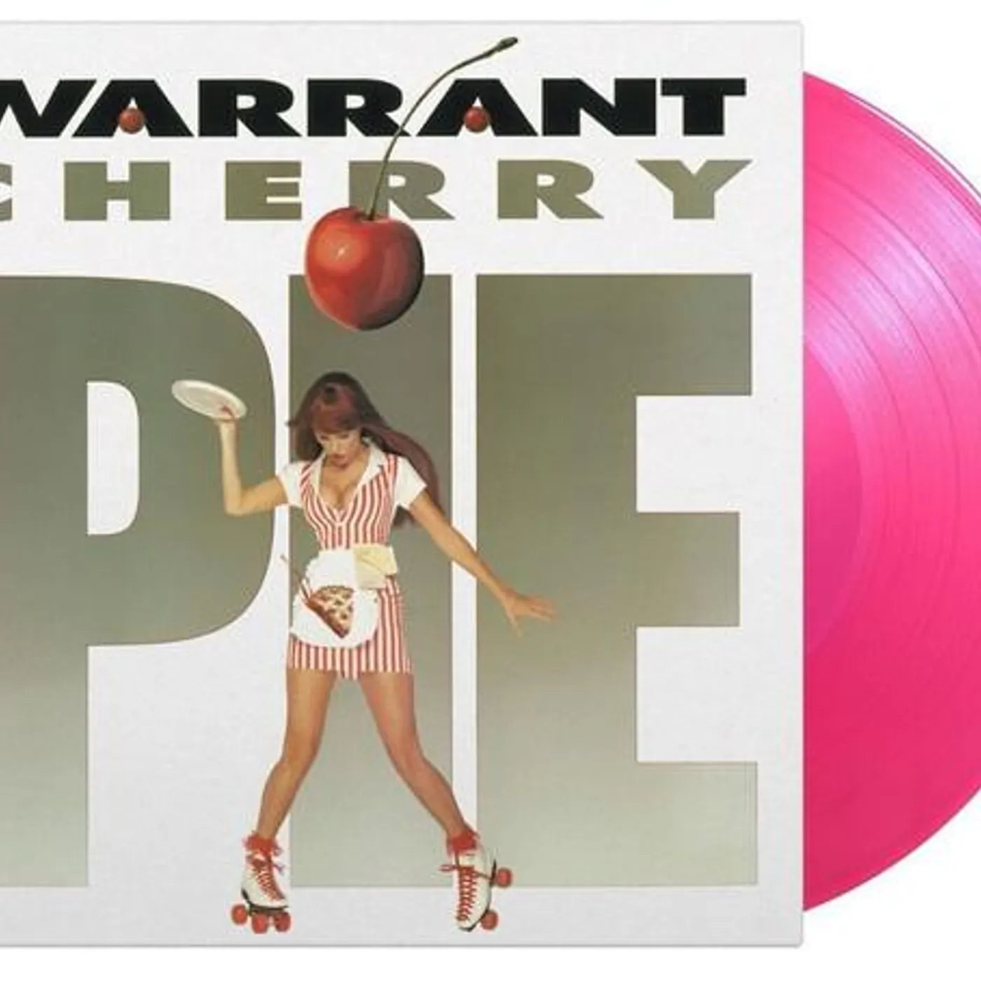 Warrant CHERRY PIE (CHERRY COLOURED VINYL/180G) Vinyl Record