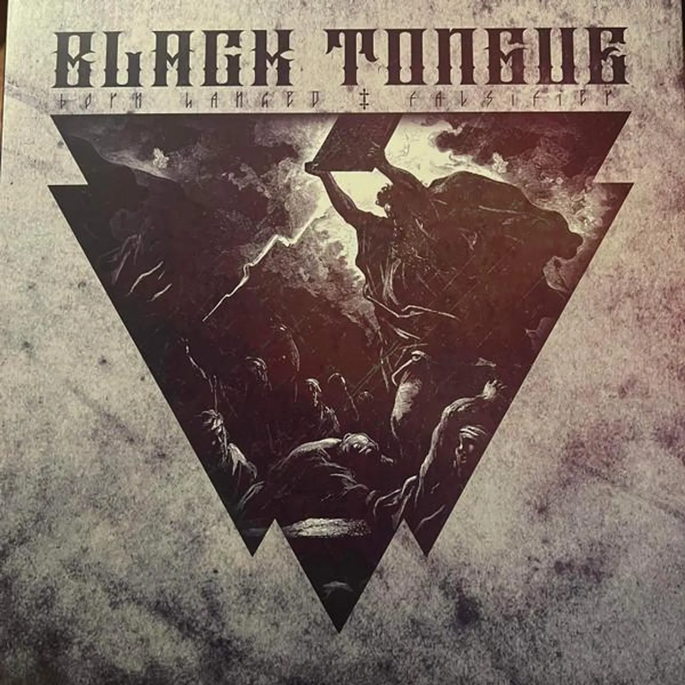 Black Tongue BORN HANGED / FALSIFIER Vinyl Record