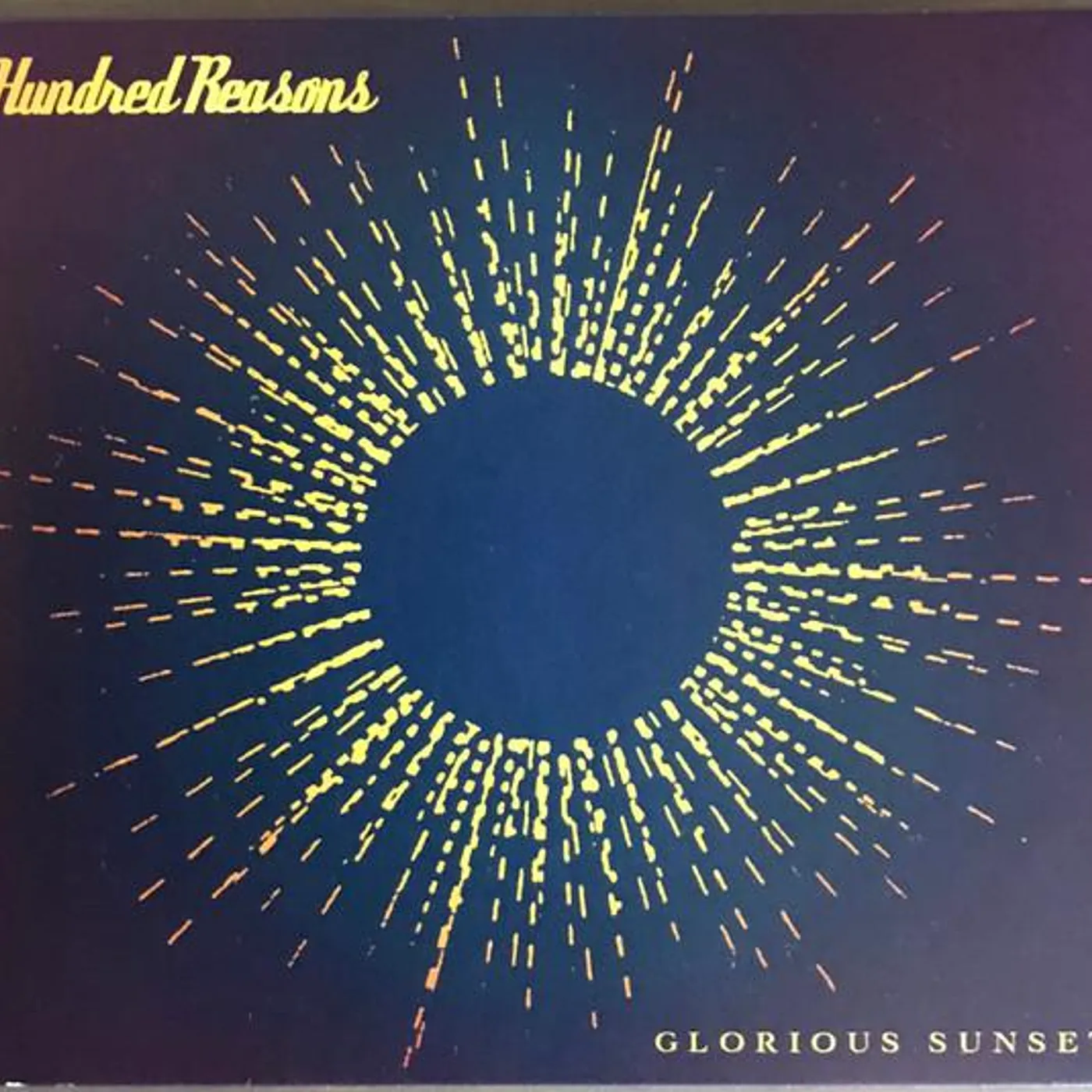 Hundred Reasons GLORIOUS SUNSET CD