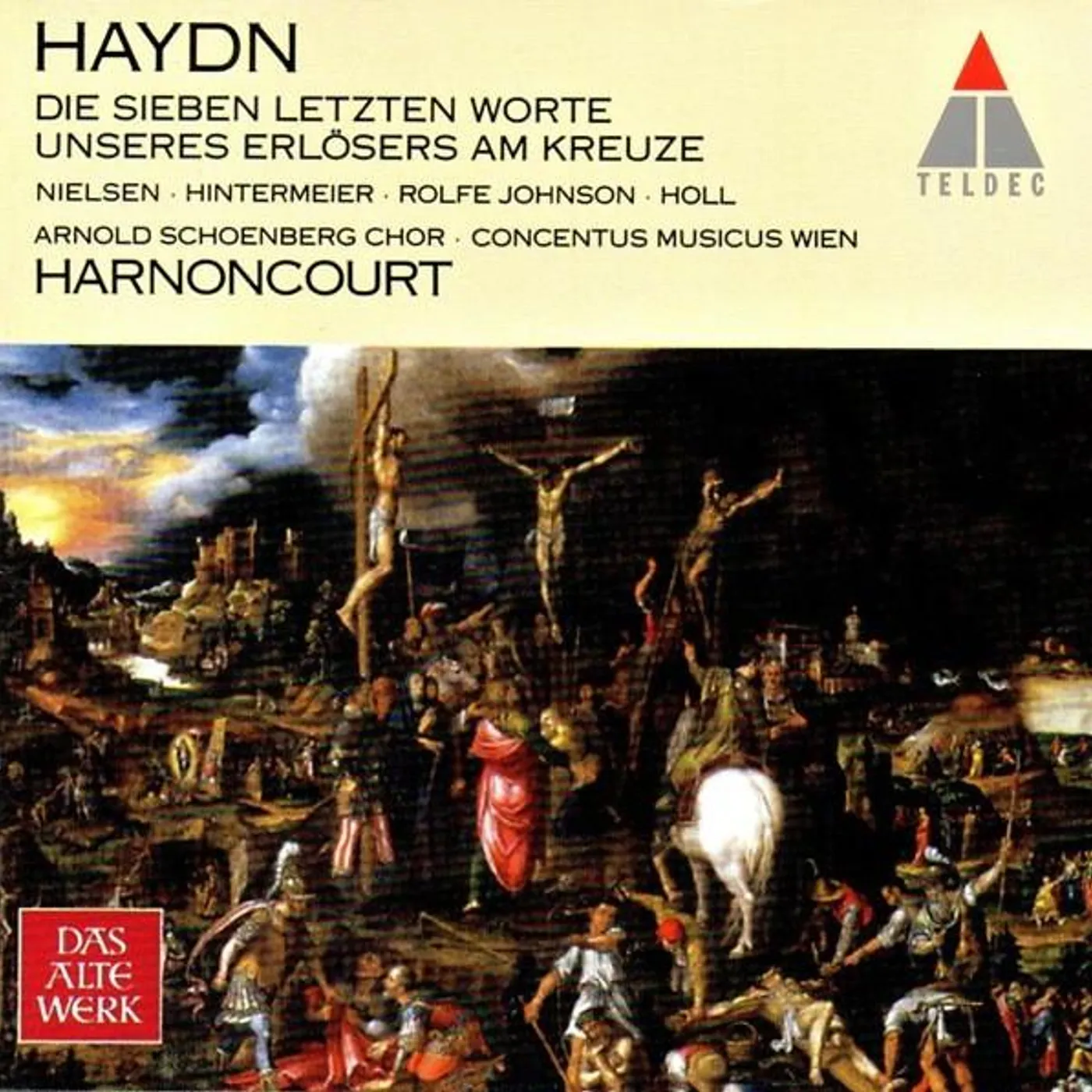 Nikolaus Harnoncourt HAYDN: SEVEN LAST WORDS OF CHRIST ON THE CROSS CD