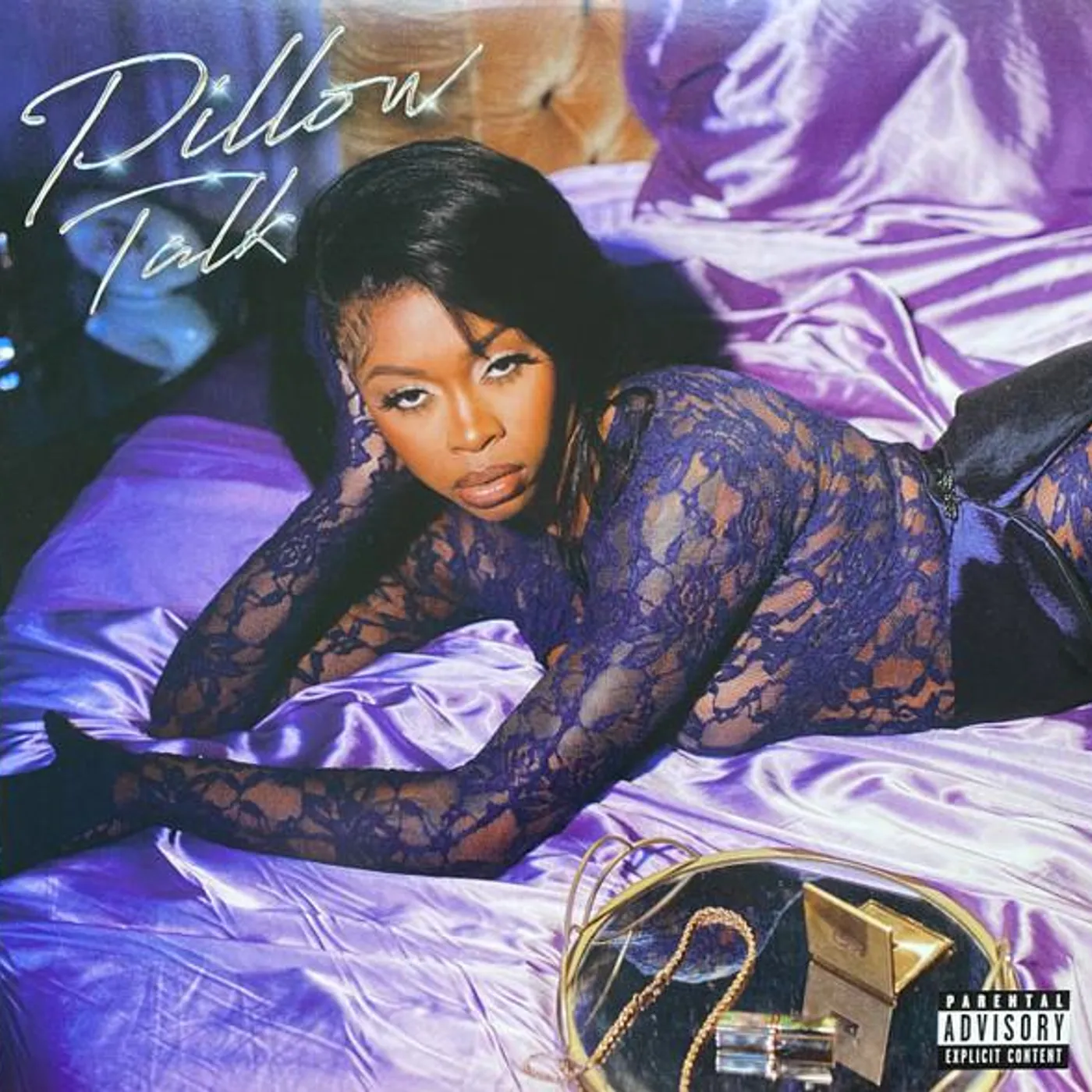 Tink Pillow Talk (Purple & White Galaxy) Vinyl Record