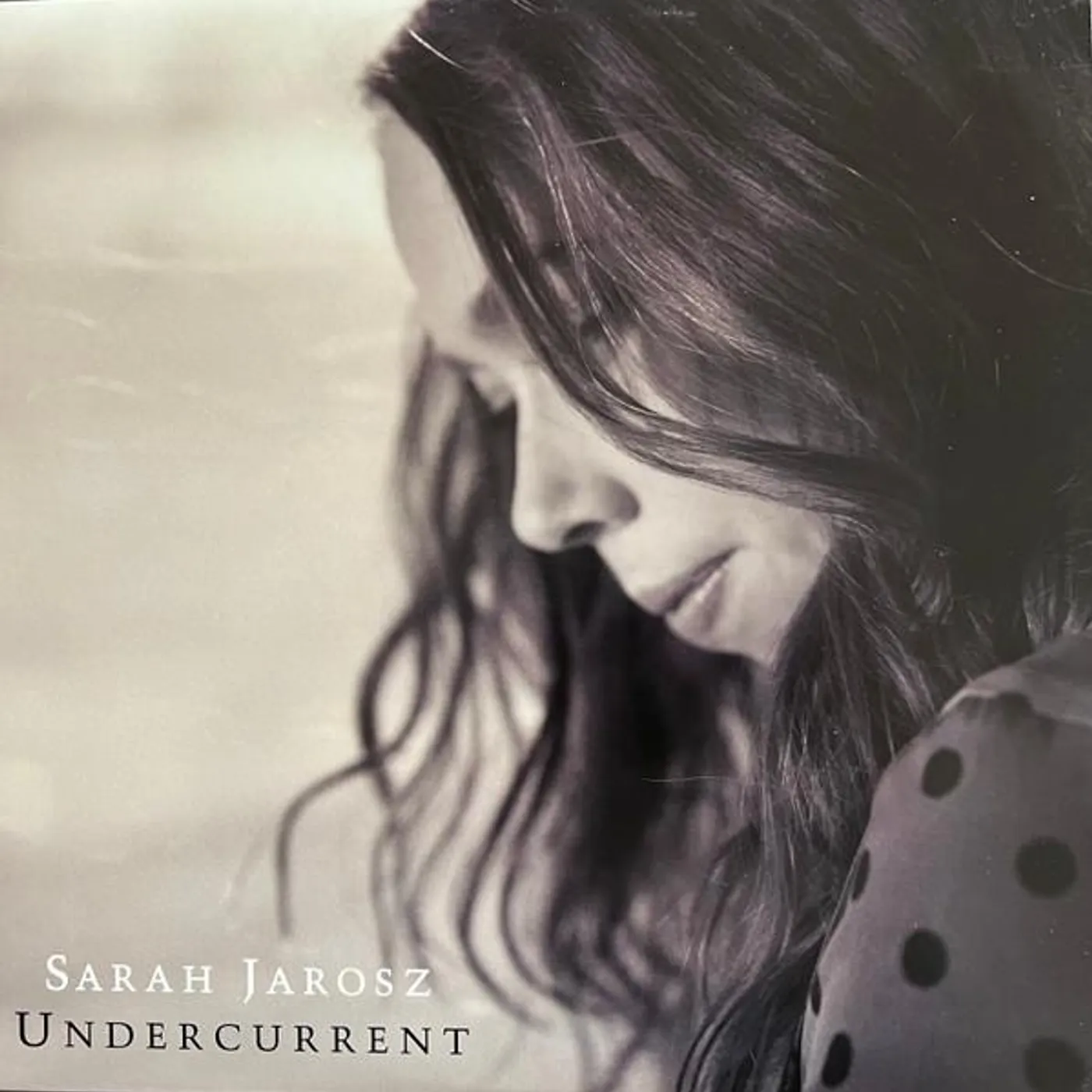 Sarah Jarosz Undercurrent (Metallic Silver/White Swirl) Vinyl Record