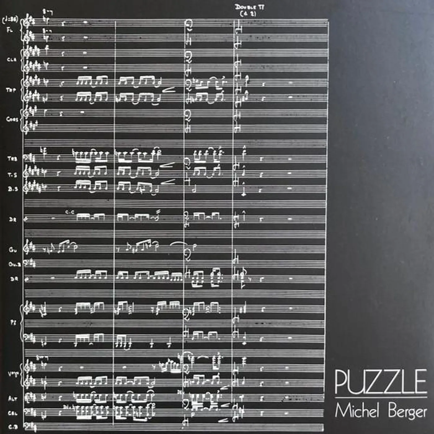 Michel Berger PUZZLE Vinyl Record