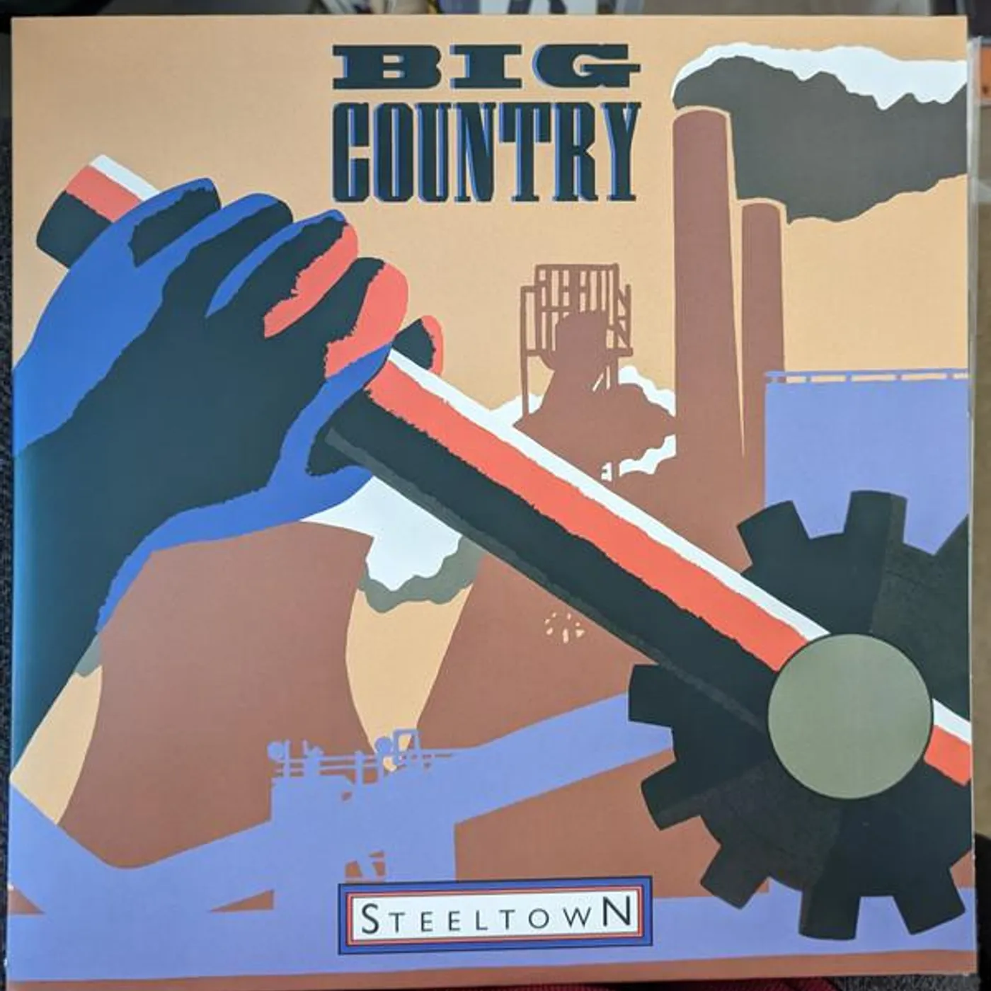 Big Country STEELTOWN Vinyl Record