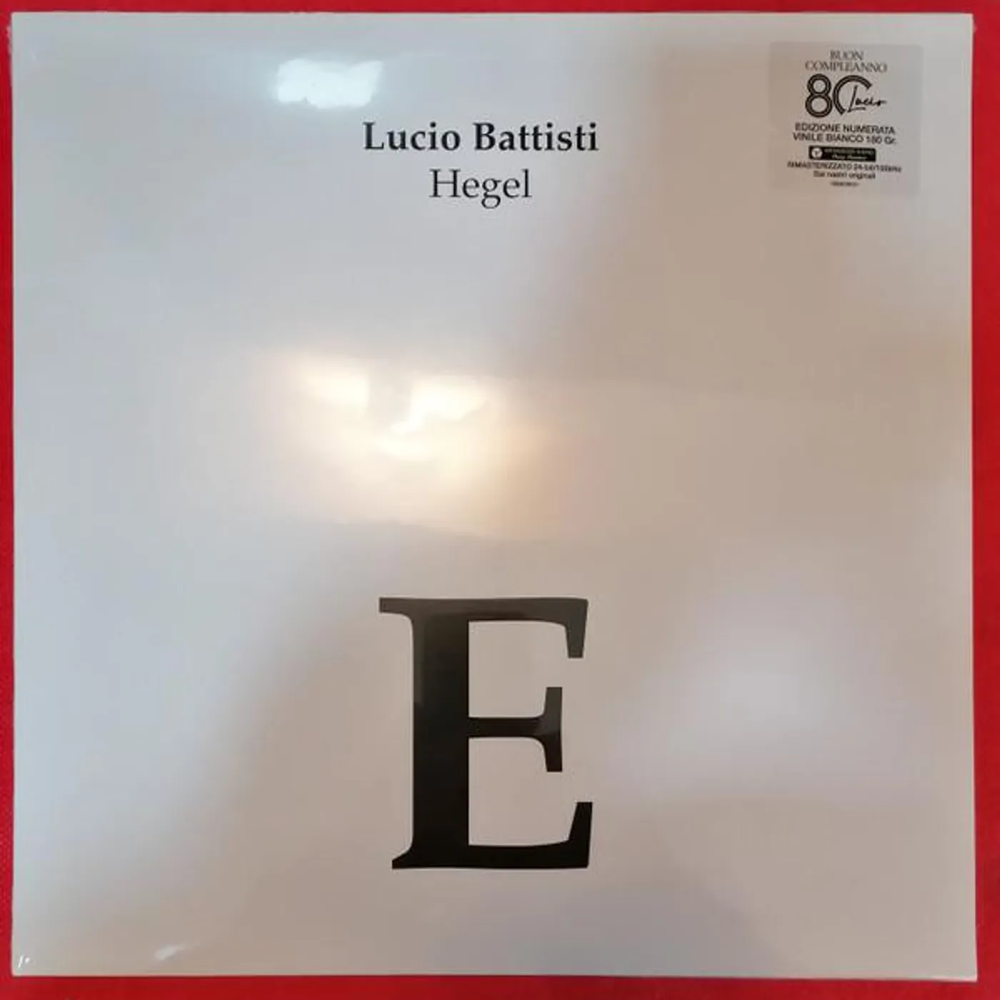 Lucio Battisti HEGEL Vinyl Record