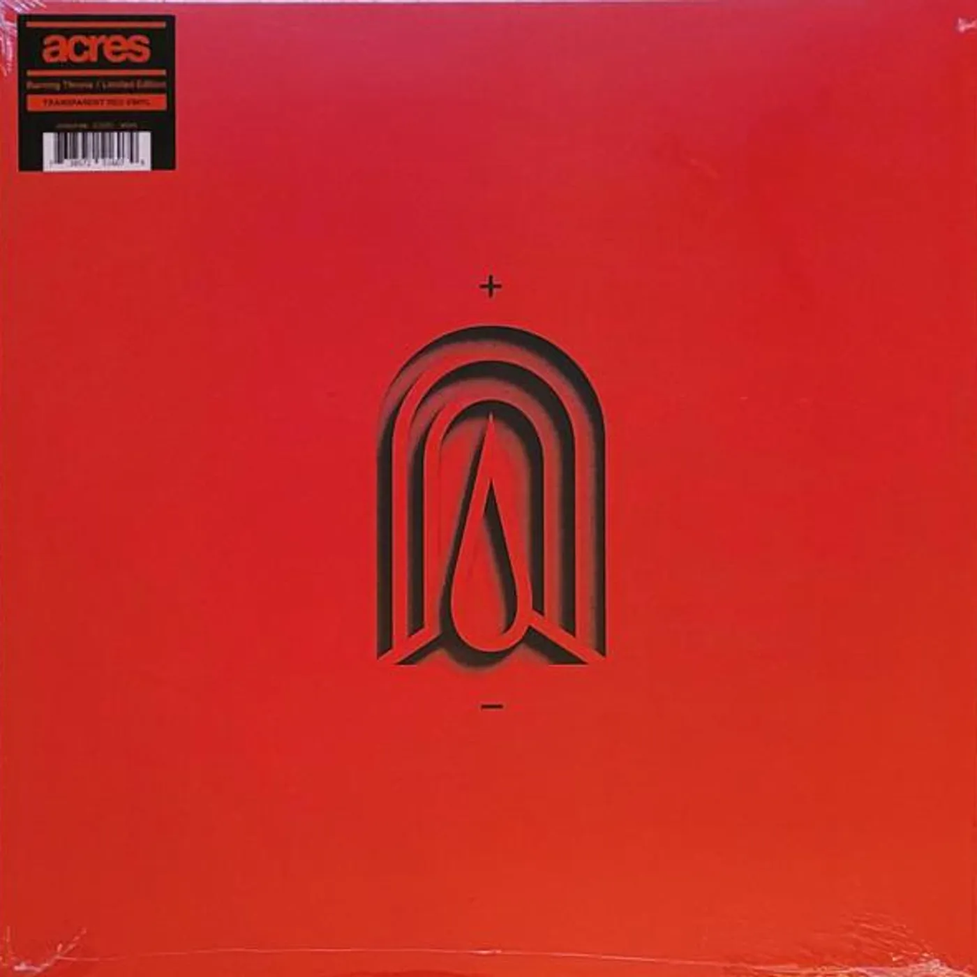 Acres BURNING THRONE (TRANSPARENT RED VINYL) Vinyl Record