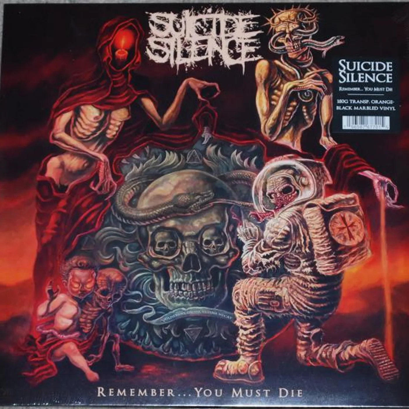 Suicide Silence REMEMBER YOU MUST DIE Vinyl Record