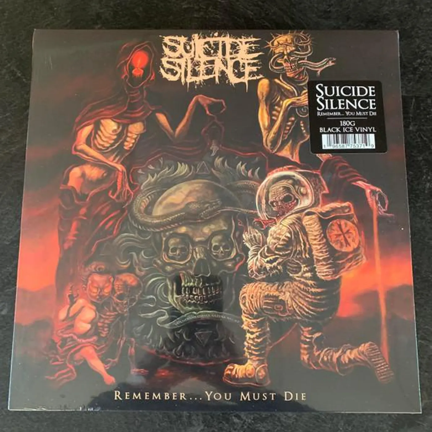 Suicide Silence REMEMBER…YOU MUST DIE (BLACK ICE VINYL) (I) Vinyl Record