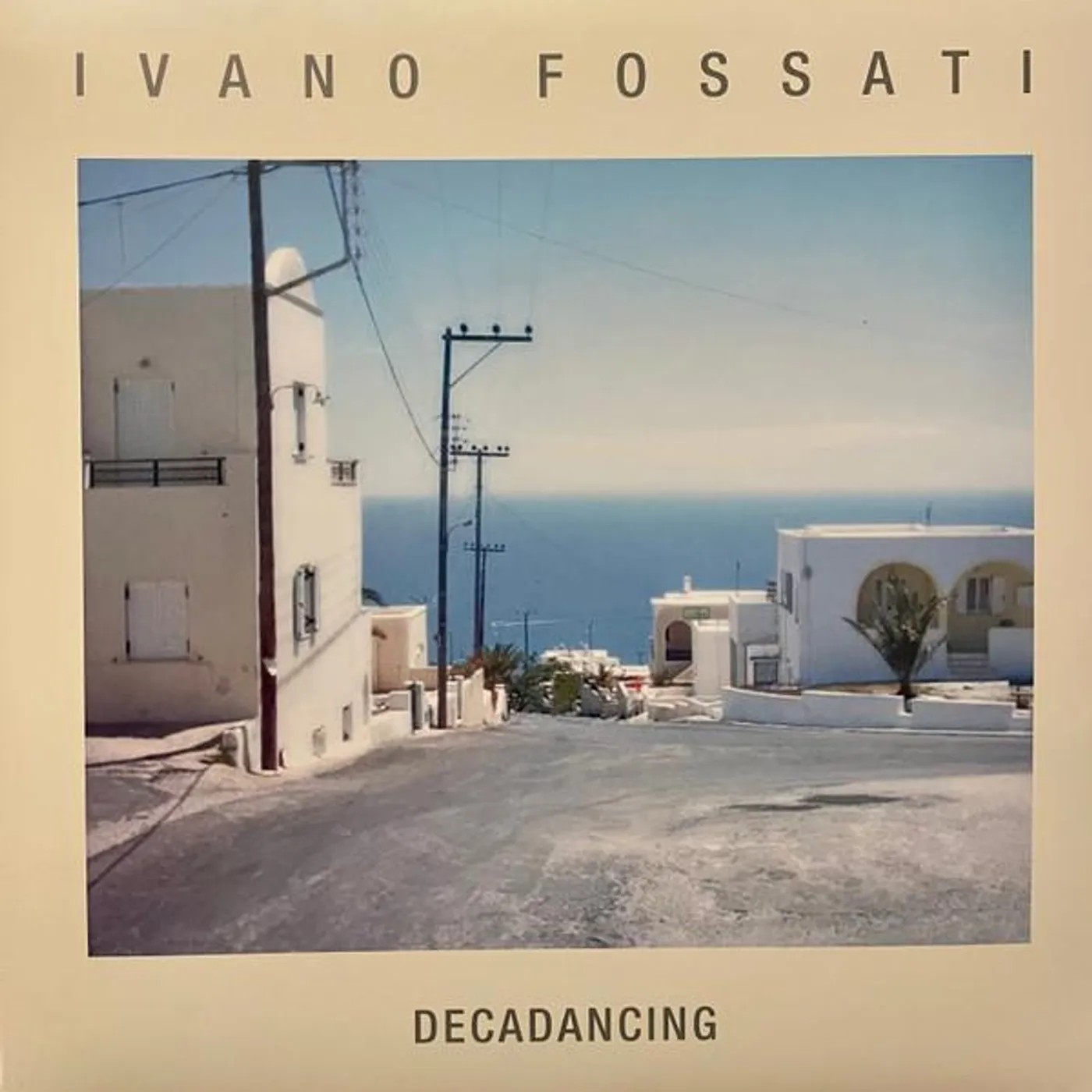 Ivano Fossati Decadancing Vinyl Record