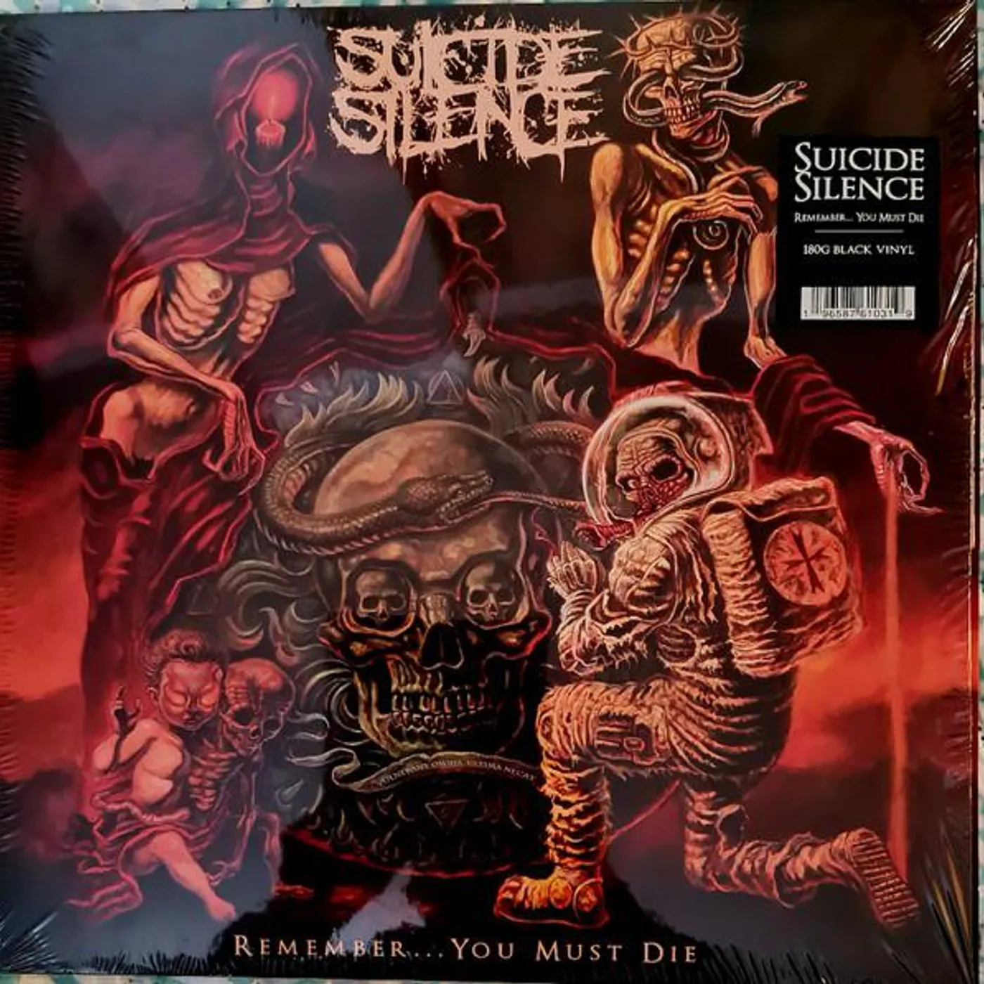 Suicide Silence REMEMBER YOU MUST DIE Vinyl Record