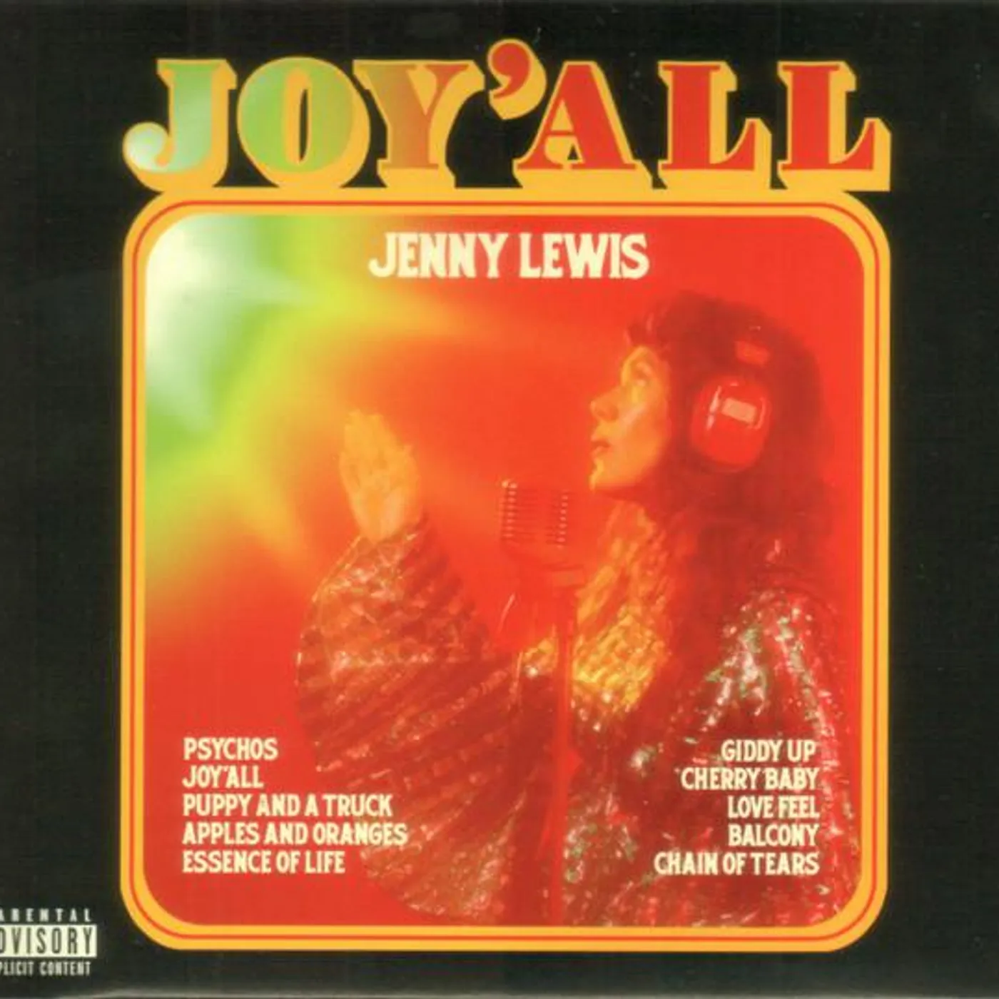 Jenny Lewis JOY ALL CD