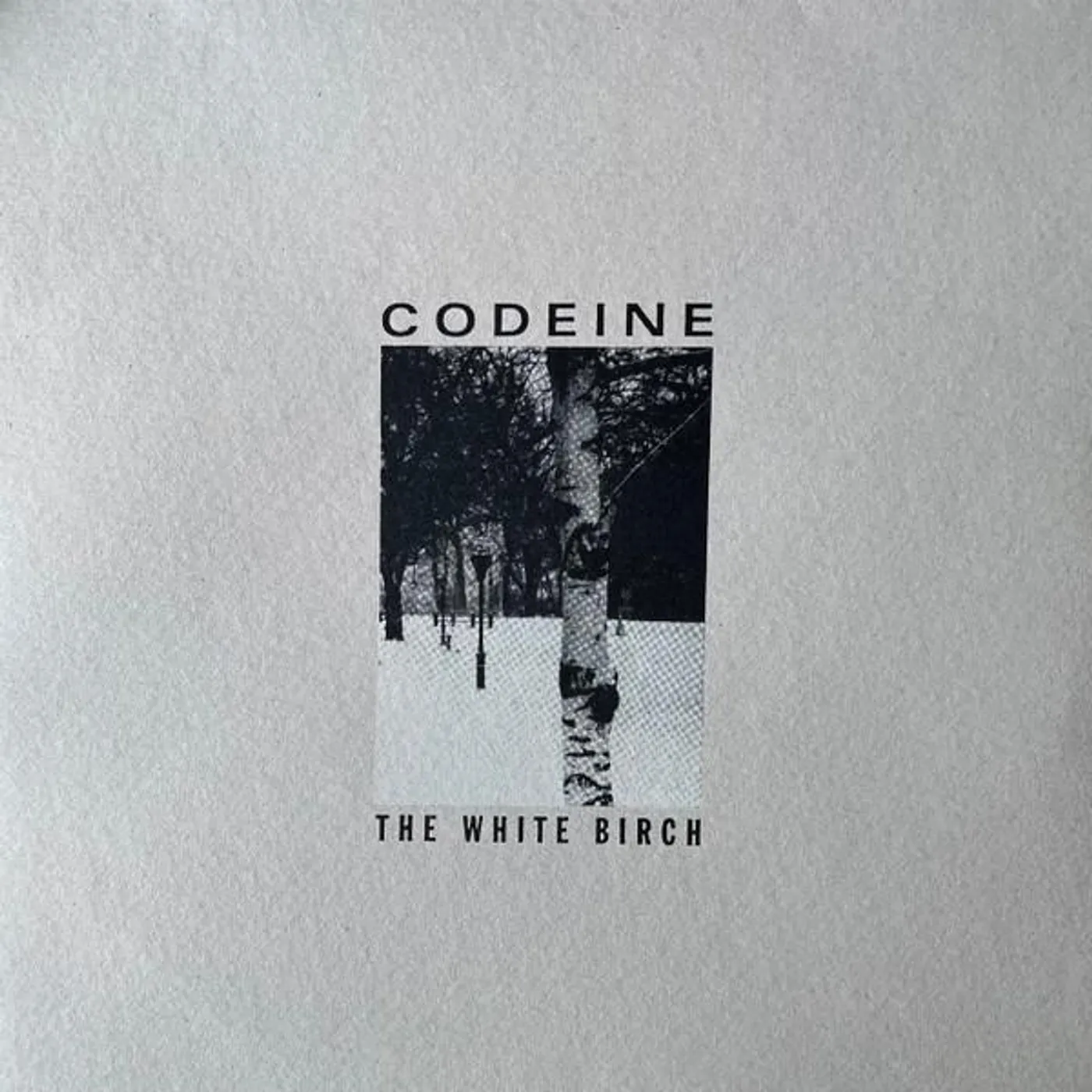 Codeine White Birch (Clear/White Splatter) Vinyl Record