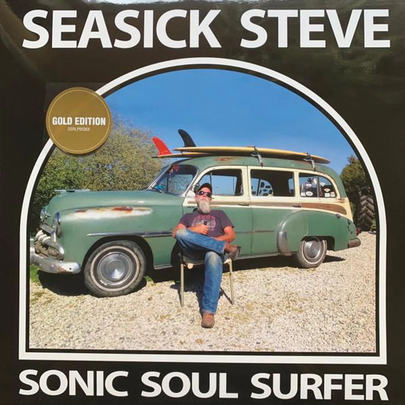 Seasick Steve Sonic Soul Surfer (Gold Vinyl/2LP) Vinyl Record