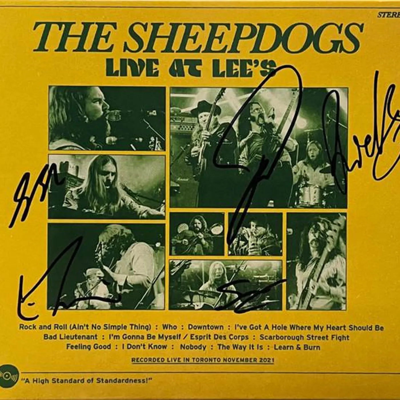 The Sheepdogs LIVE AT LEES CD