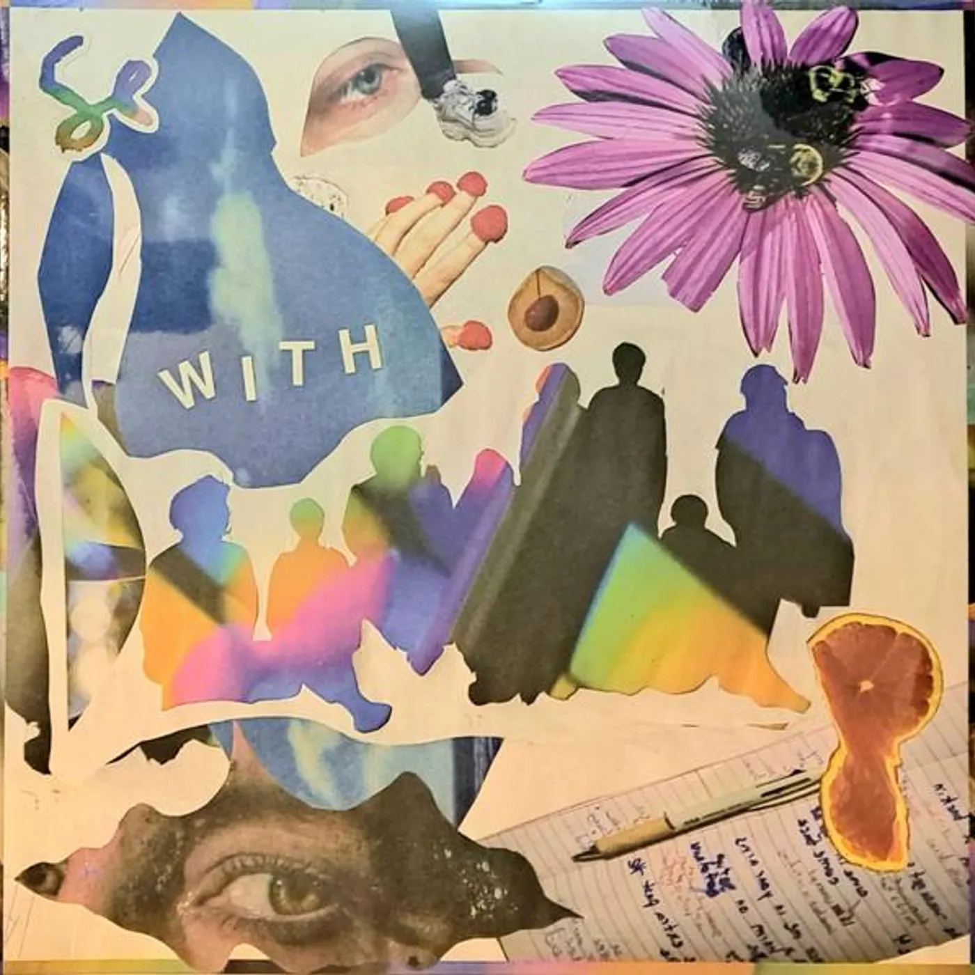 Sylvan Esso With (Violet/Sea Blue Vinyl/2LP) Vinyl Record