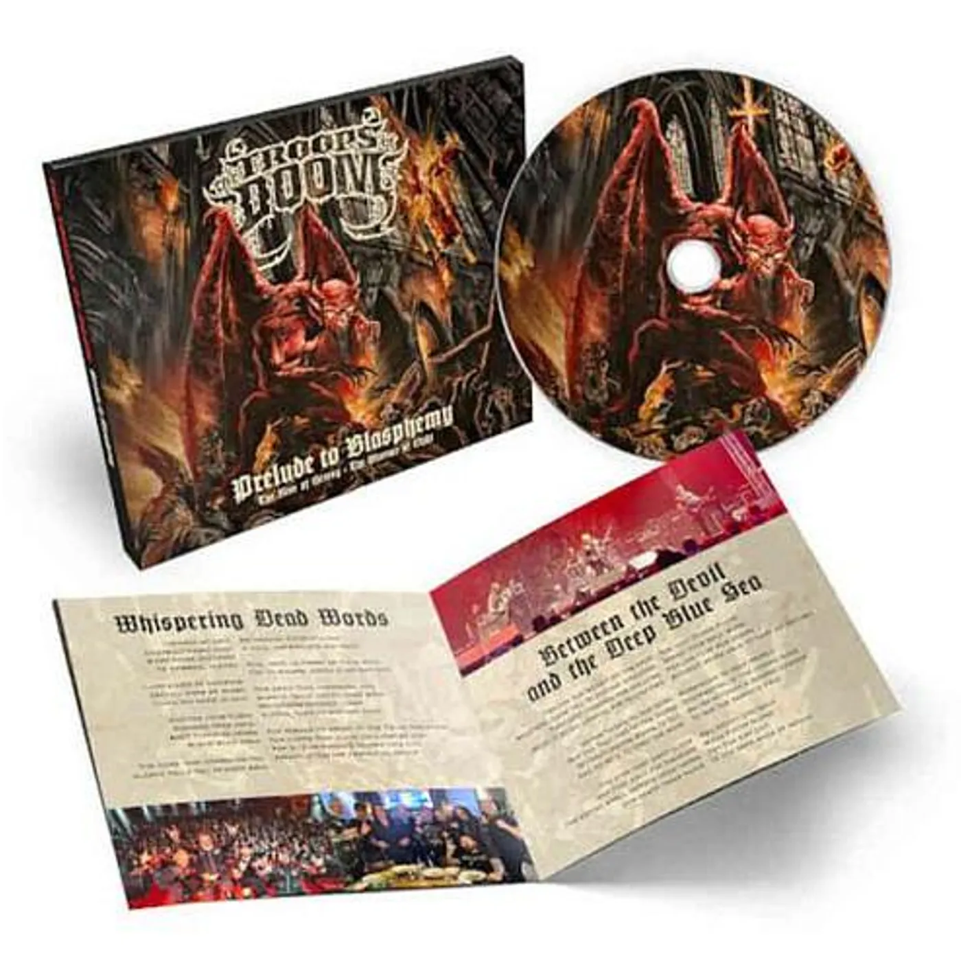 The Troops of Doom PRELUDE TO BLASPHEMY (LTD.DIGI) CD