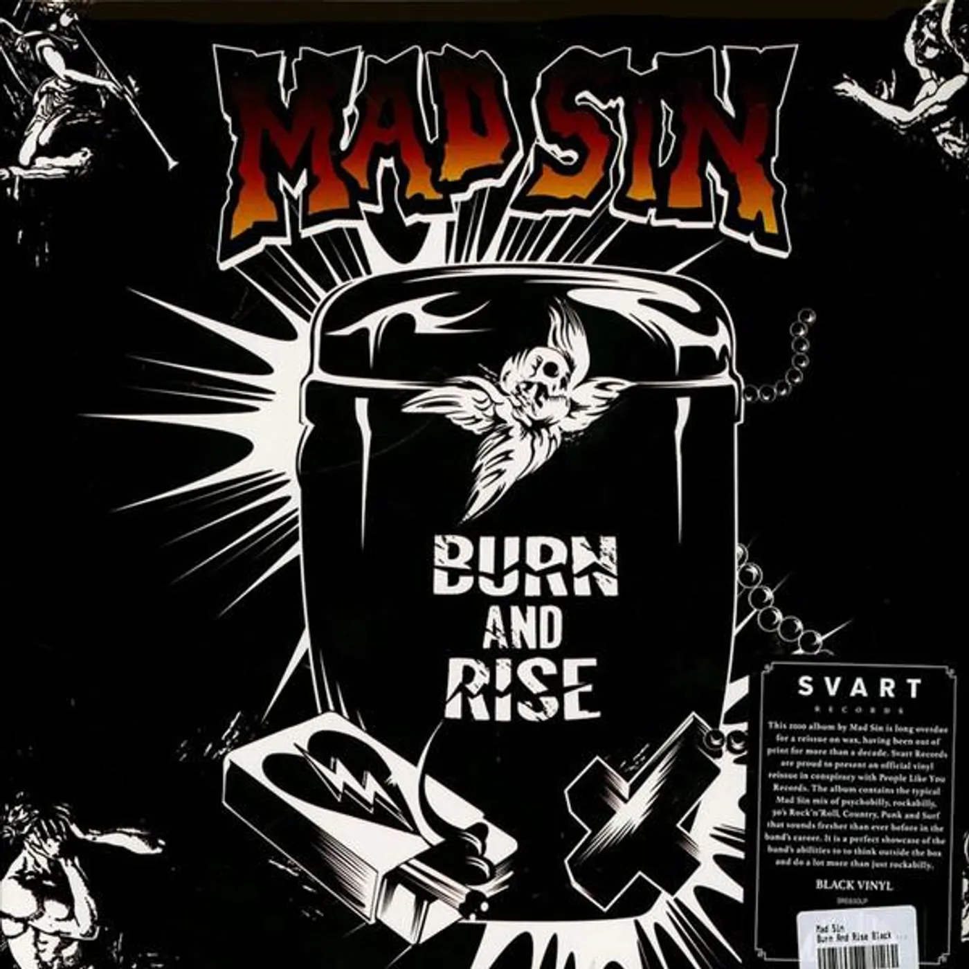 Mad Sin BURN & RISE Vinyl Record