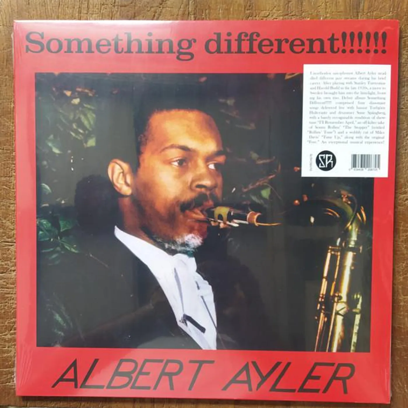 Albert Ayler SOMETHING DIFFERENT!!! Vinyl Record