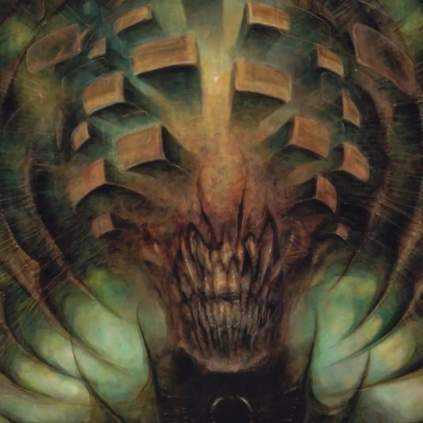 Horrendous IDOL (CAMOUFLAGE/CRYSTAL CLEAR, TRANSPARENT GREEN & BLACK MARBLED VINYL) Vinyl Record