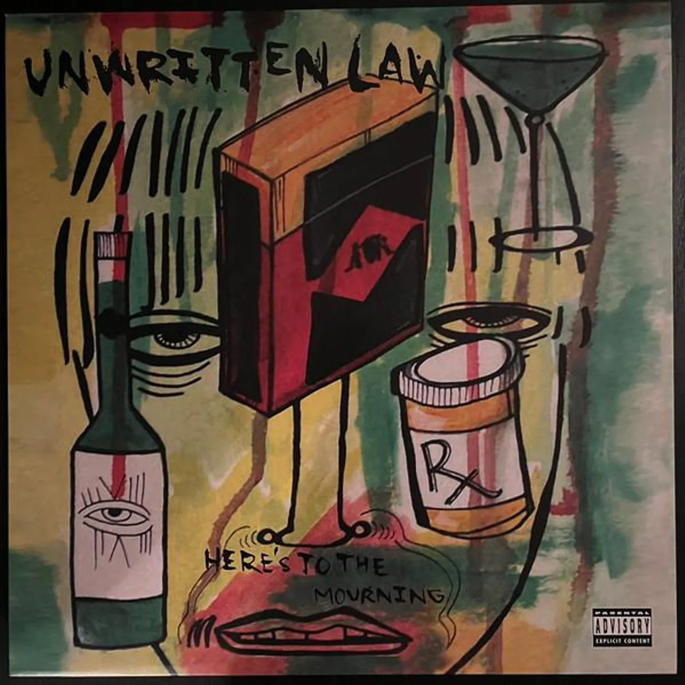 Unwritten Law HERE'S TO THE MOURNING (TRANSLUCENT GREEN VINYL/180G) Vinyl Record