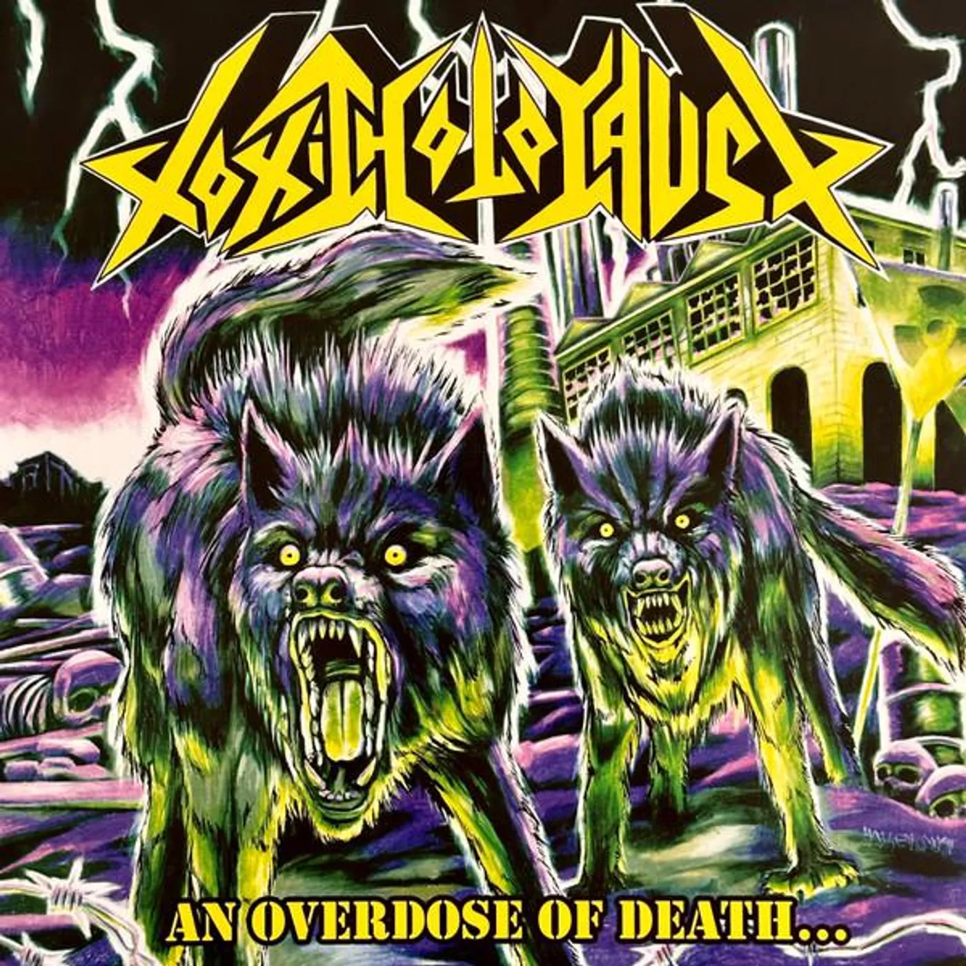 Toxic Holocaust Overdose Of Death… (Custom Quad Color) Vinyl Record