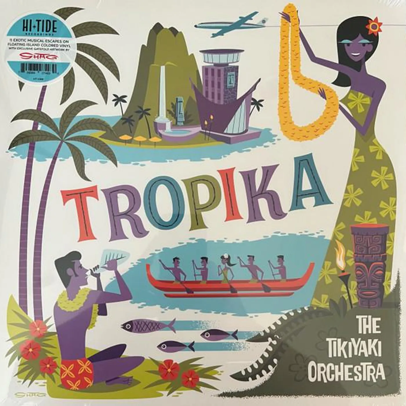 The Tikiyaki Orchestra TROPIKA (COLORED VINYL) Vinyl Record