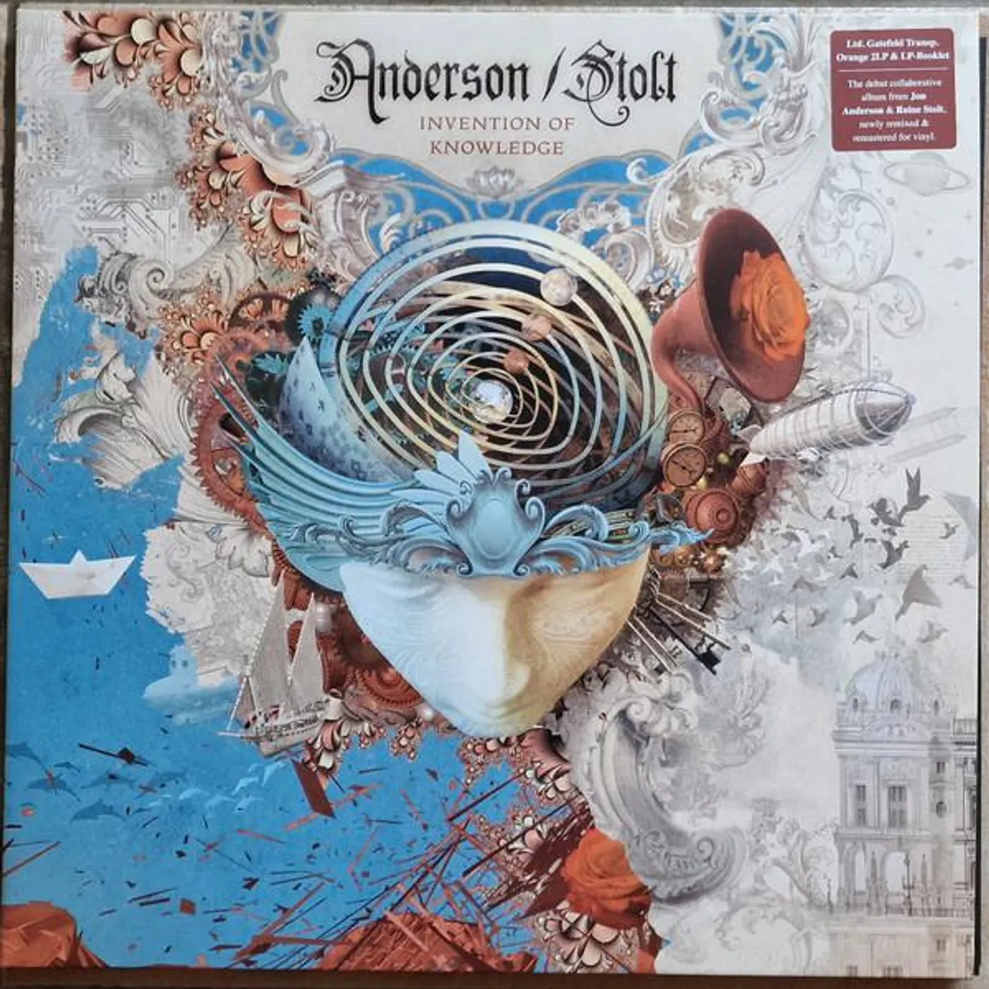 Anderson/Stolt Invention Of Knowledge (2023 Remix) (Transp. Orange Vinyl/2lp) Vinyl Record