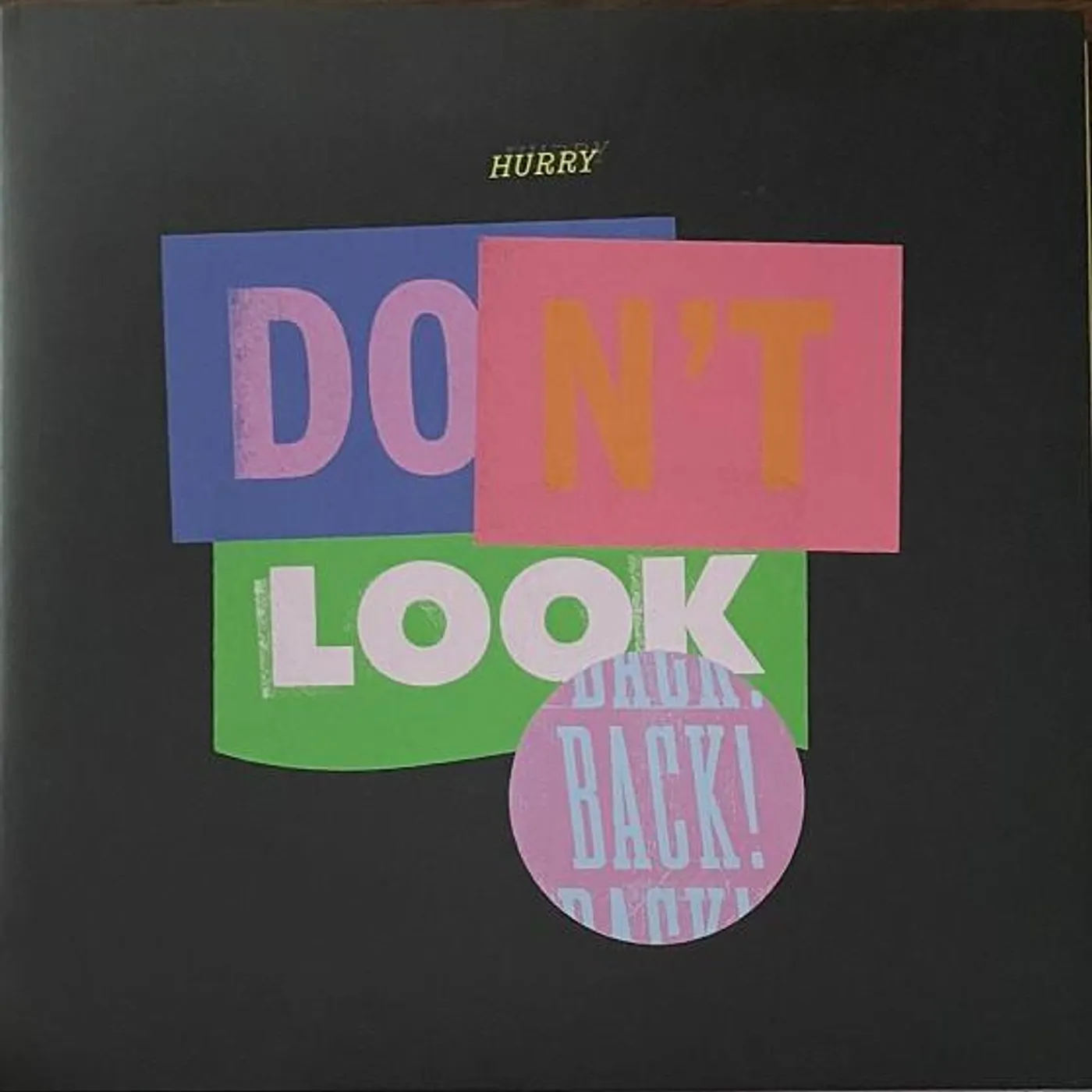 Hurry Don't Look Back (Purple With Blue Splatter) Vinyl Record